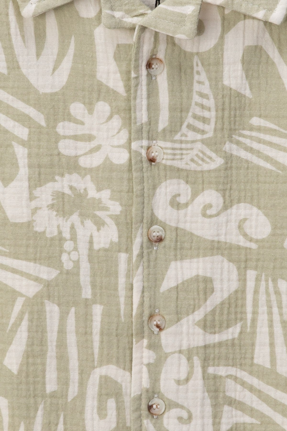 Hawaii linen set/ mint