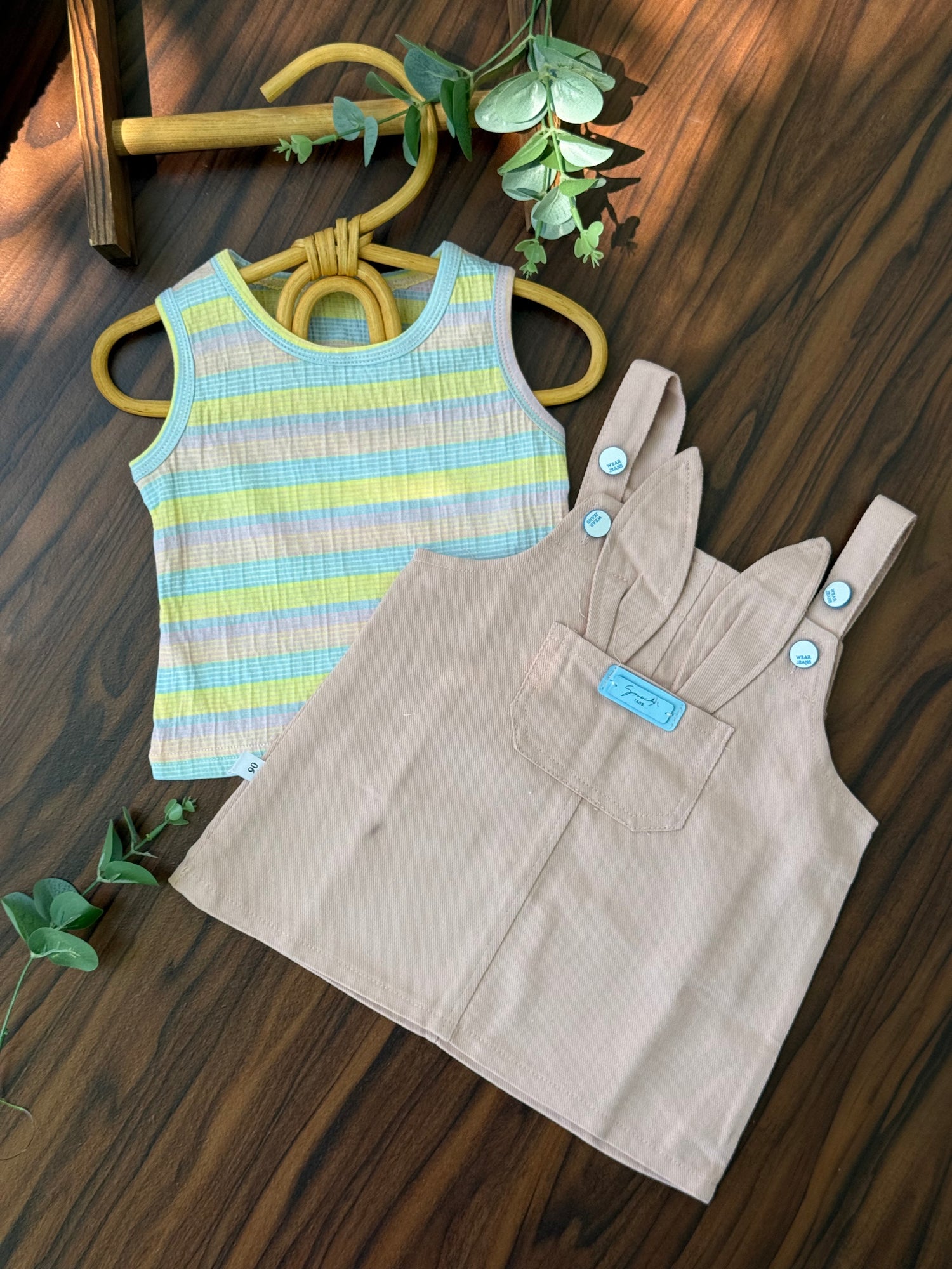 Bunny Pastel Pinafore