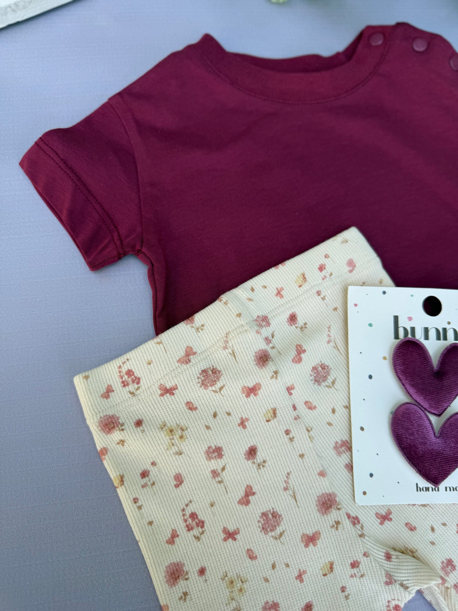 Burgundy comfy set