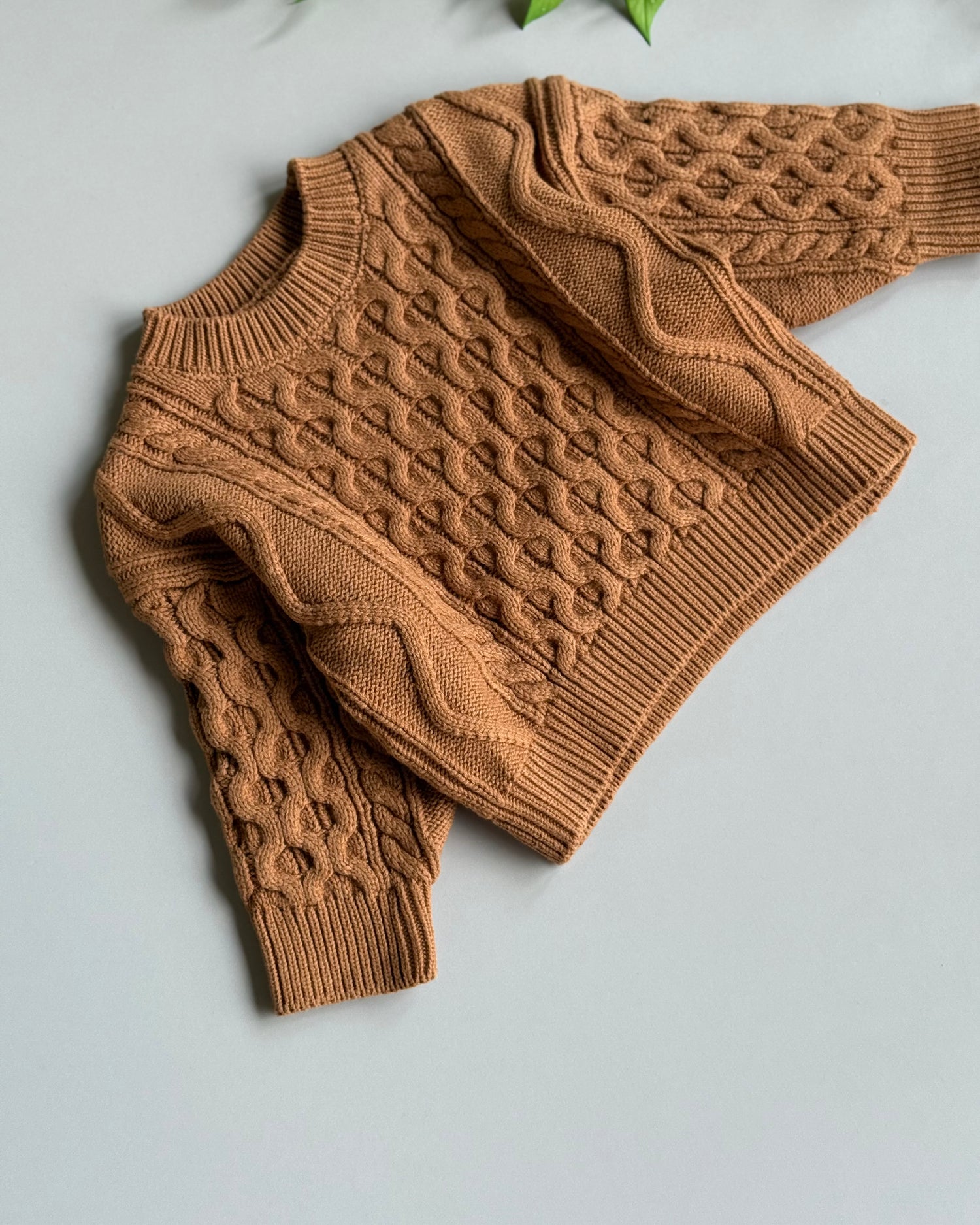 thick O-Neck sweaters