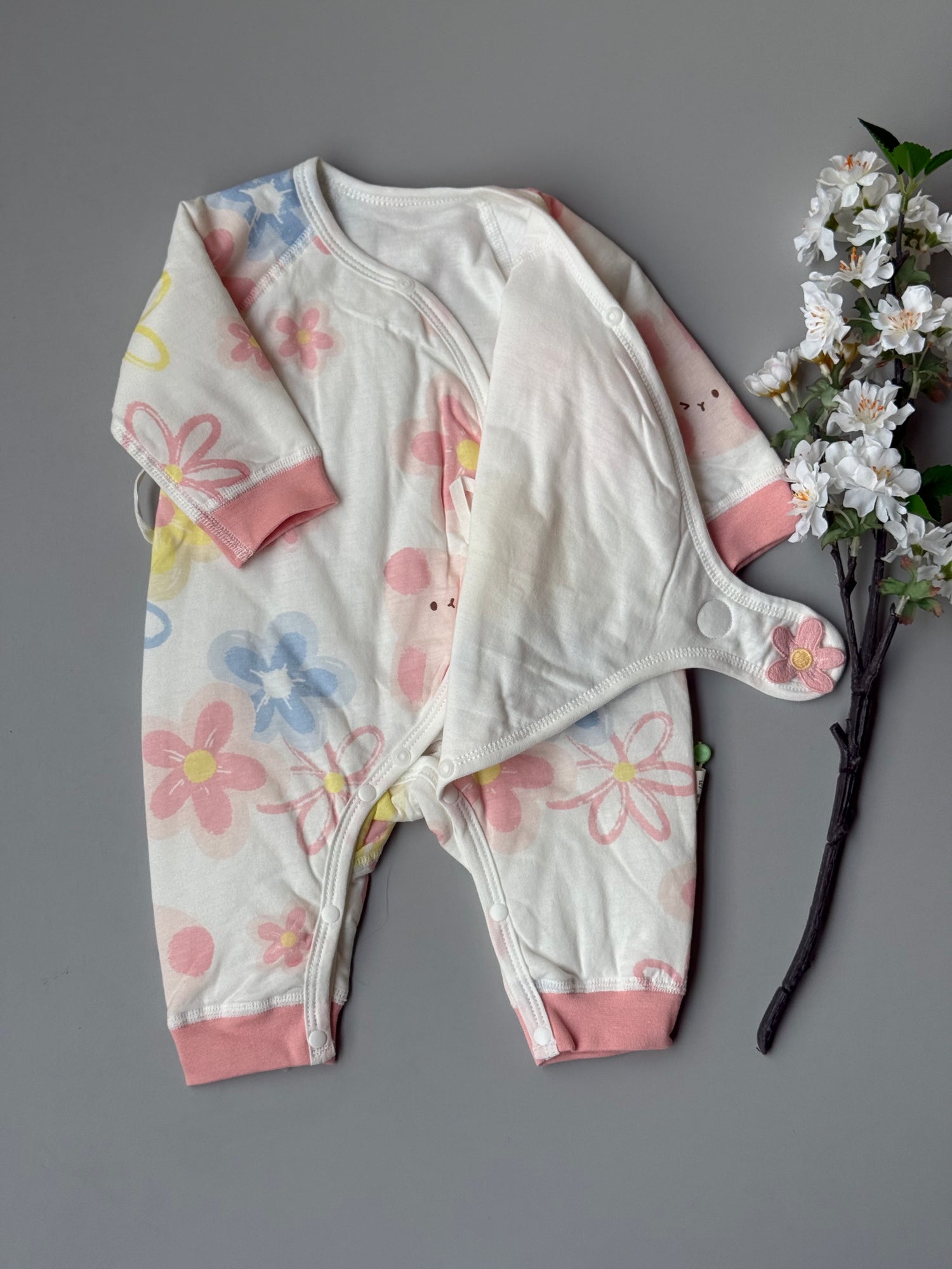 Cute bunny thick overall