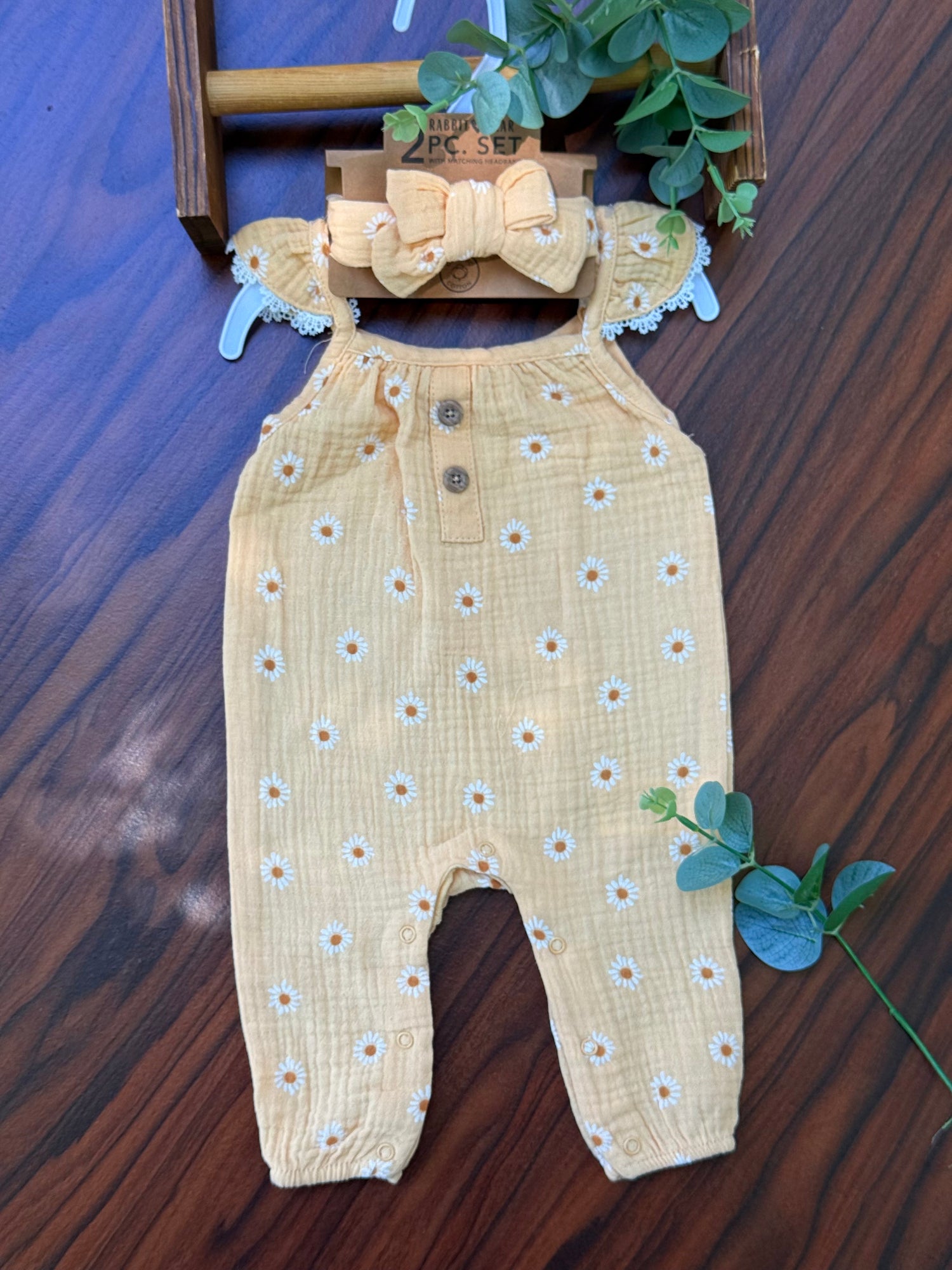Marigold bloom jumpsuit