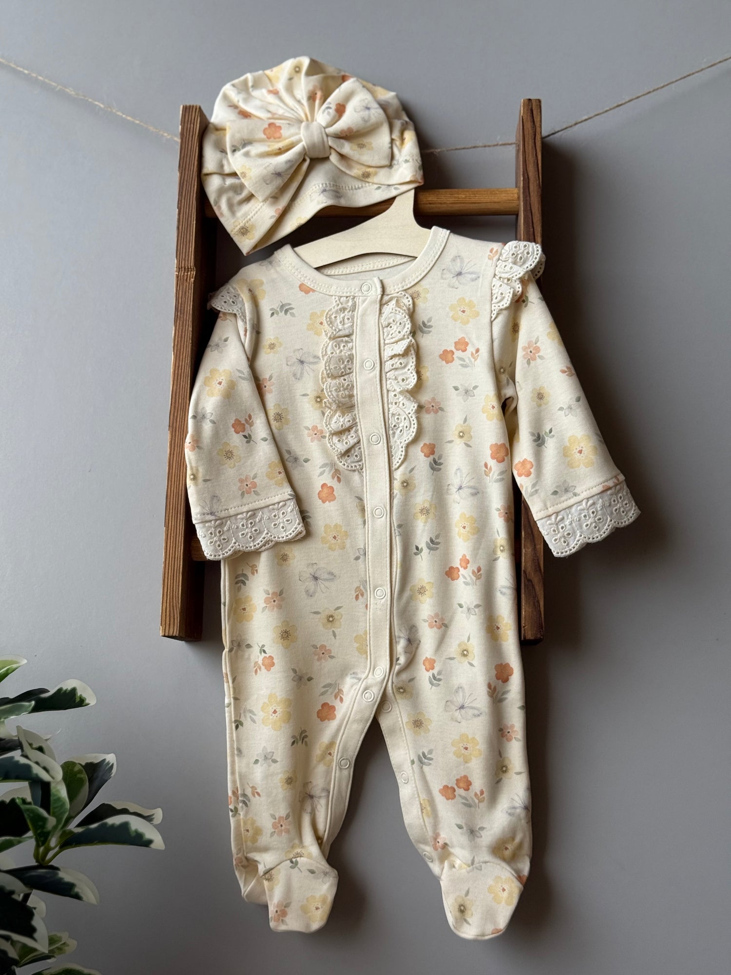 Pastel bloom overall