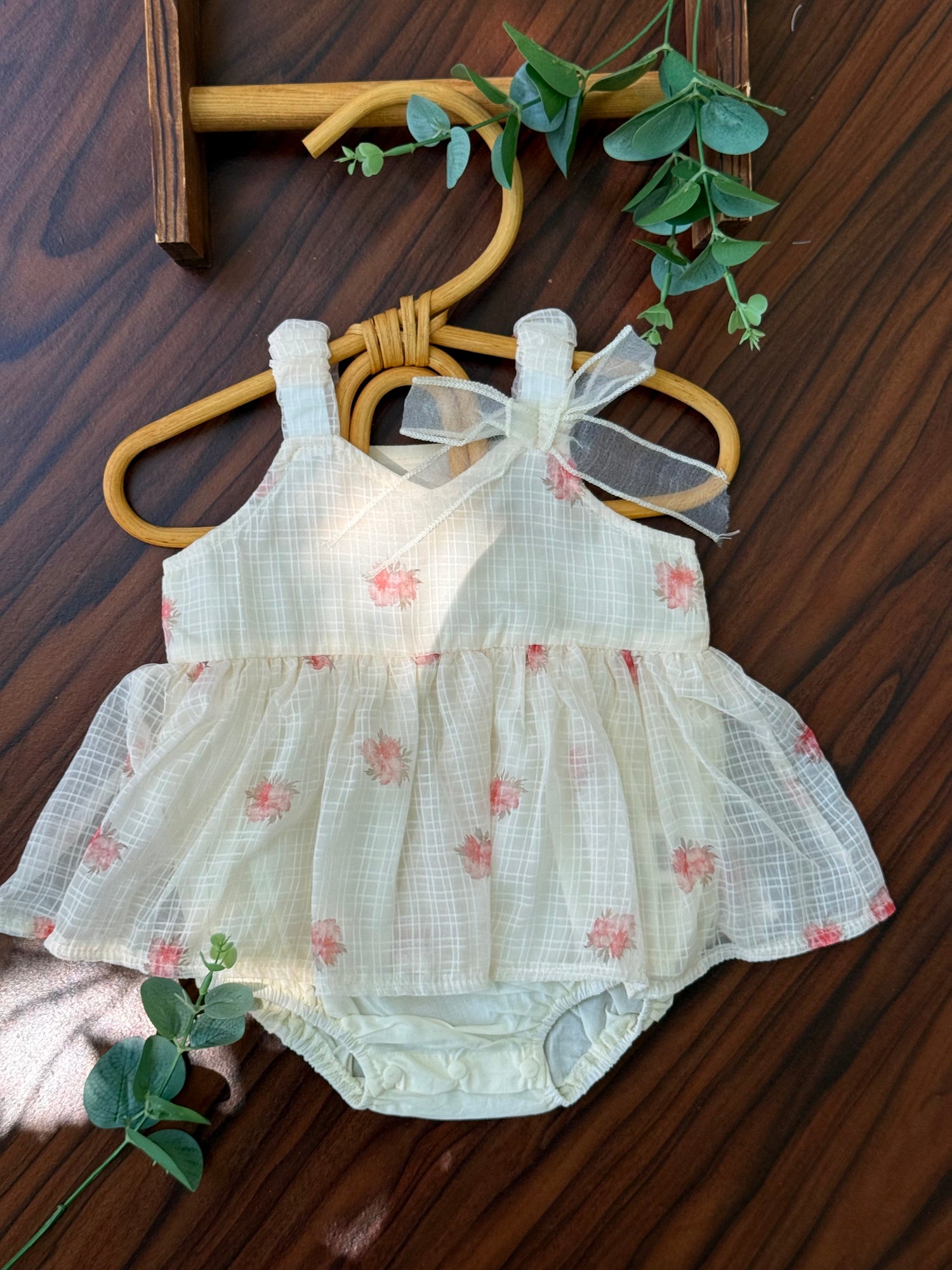 Fleur Grid romper