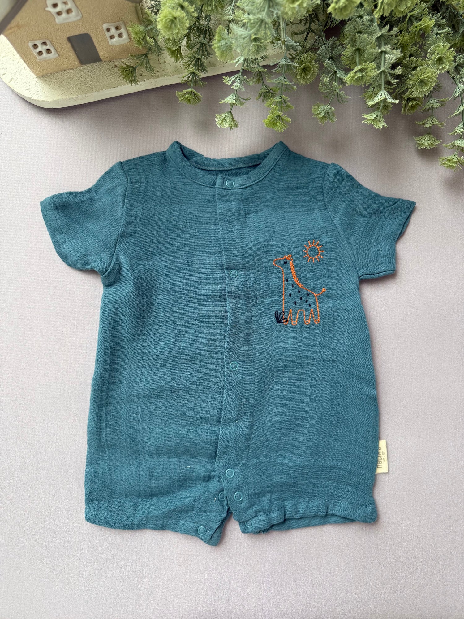 Petrol Dino romper
