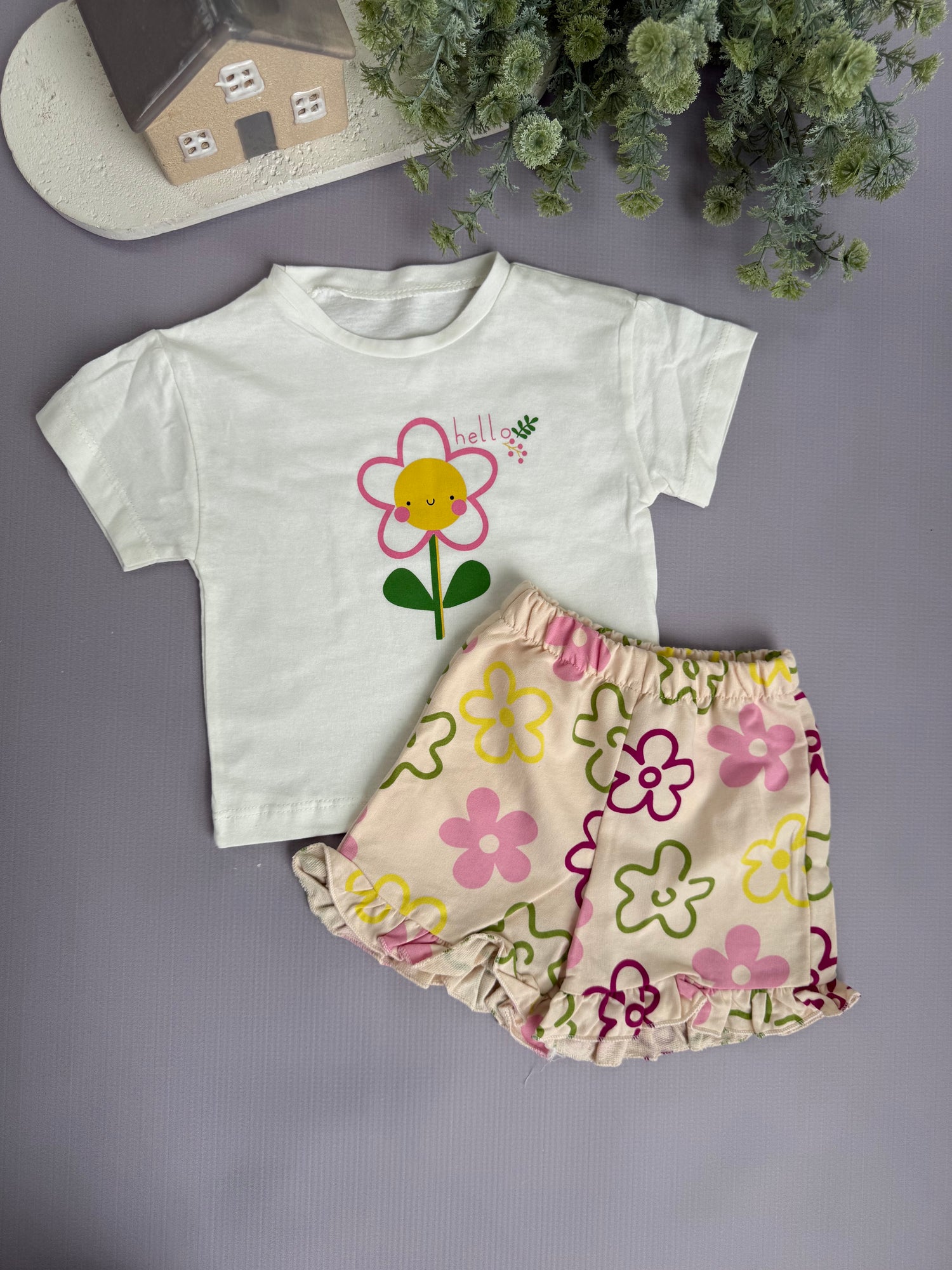 Happy flower set