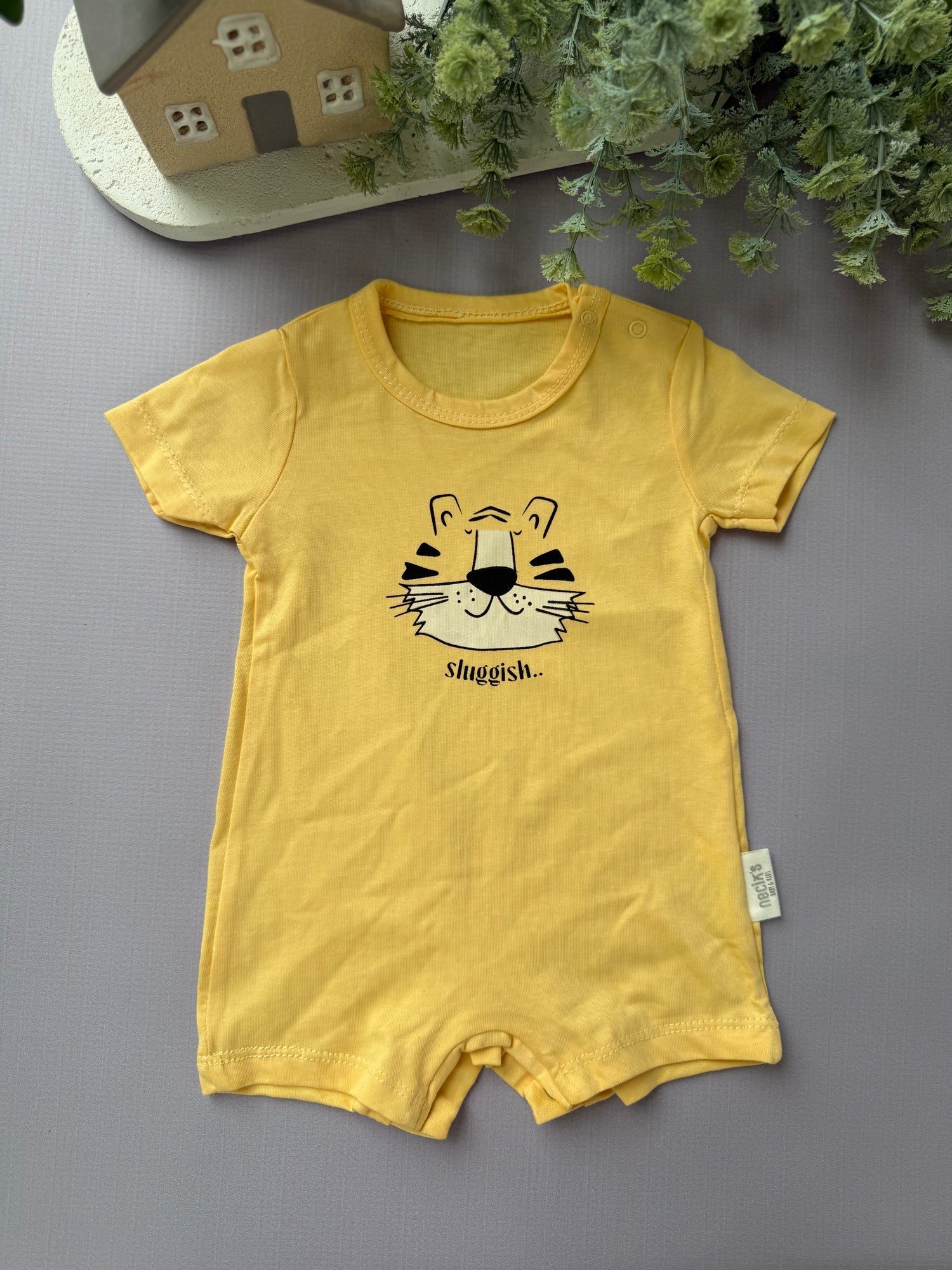 Sluggish tiger romper