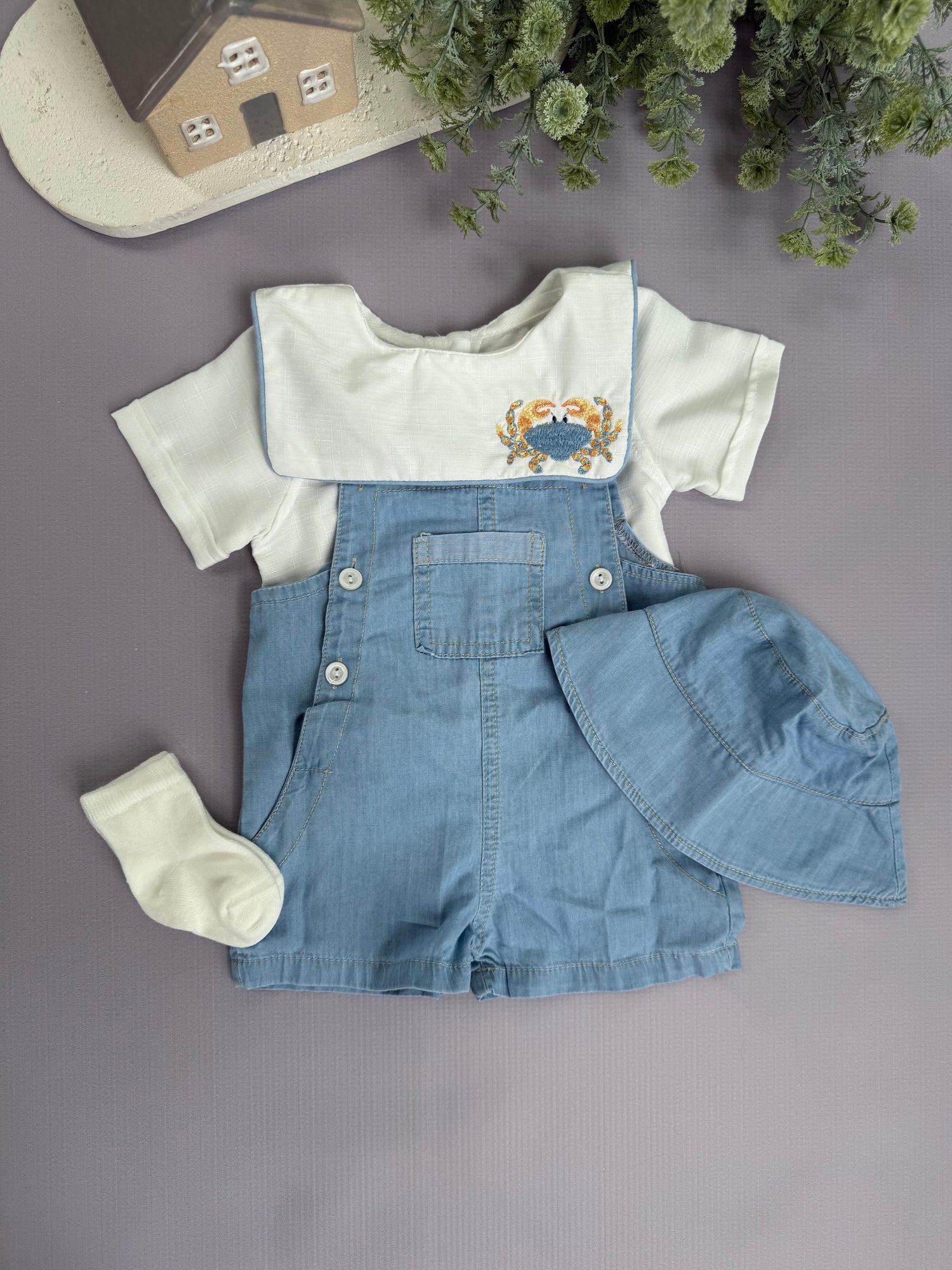 Crab denim set