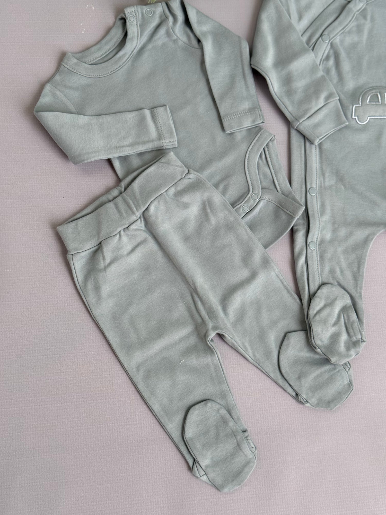 Car hospital set/Greyish blue