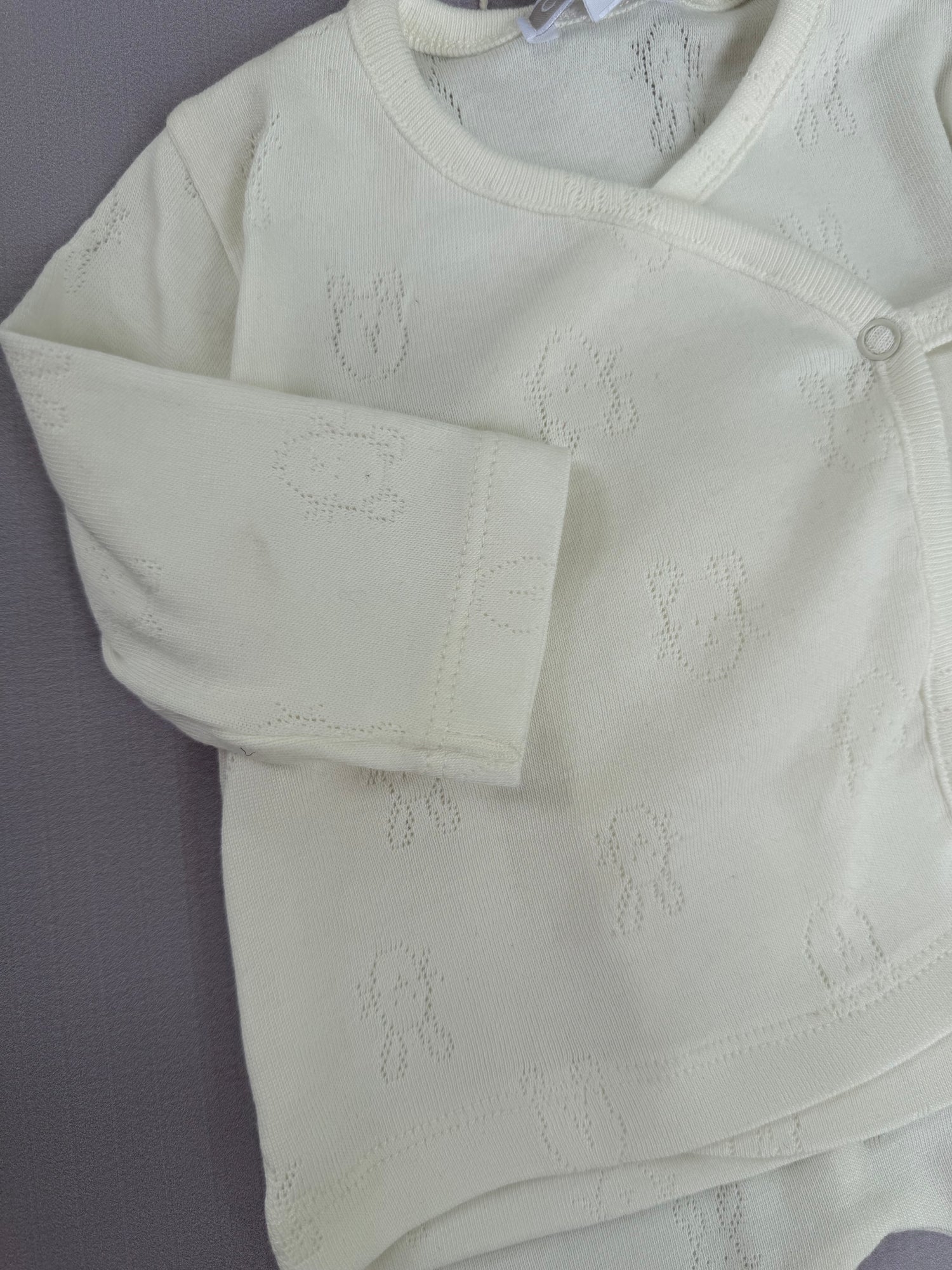 Kitty jacquard set/white