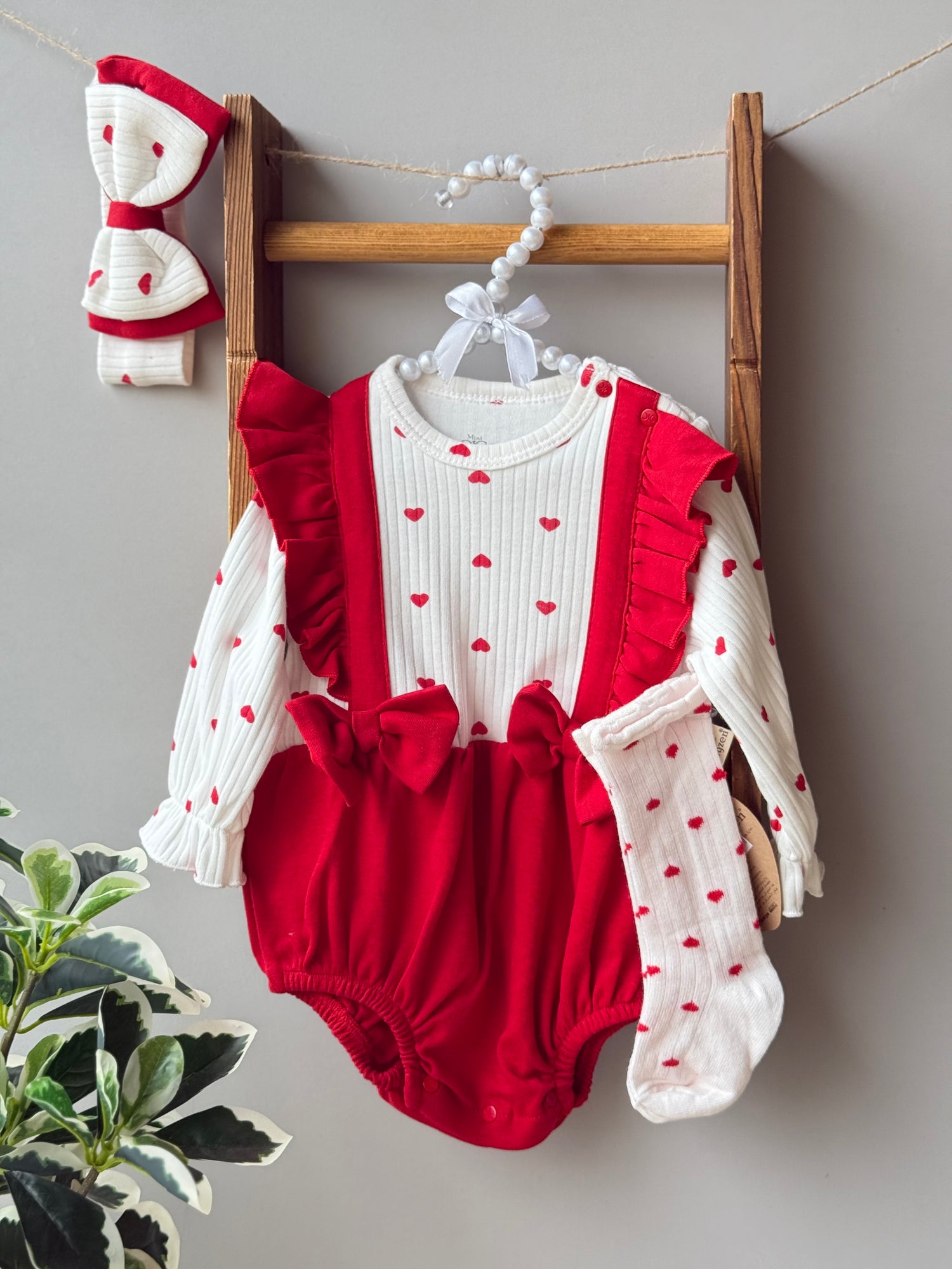 Valentine’s romper
