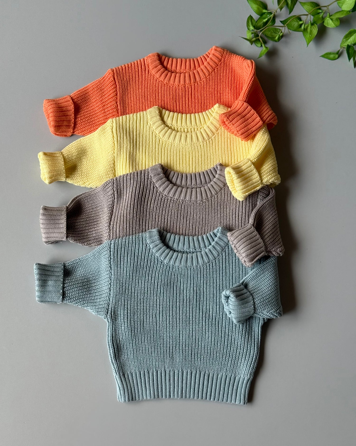 baby cotton knitted sweaters