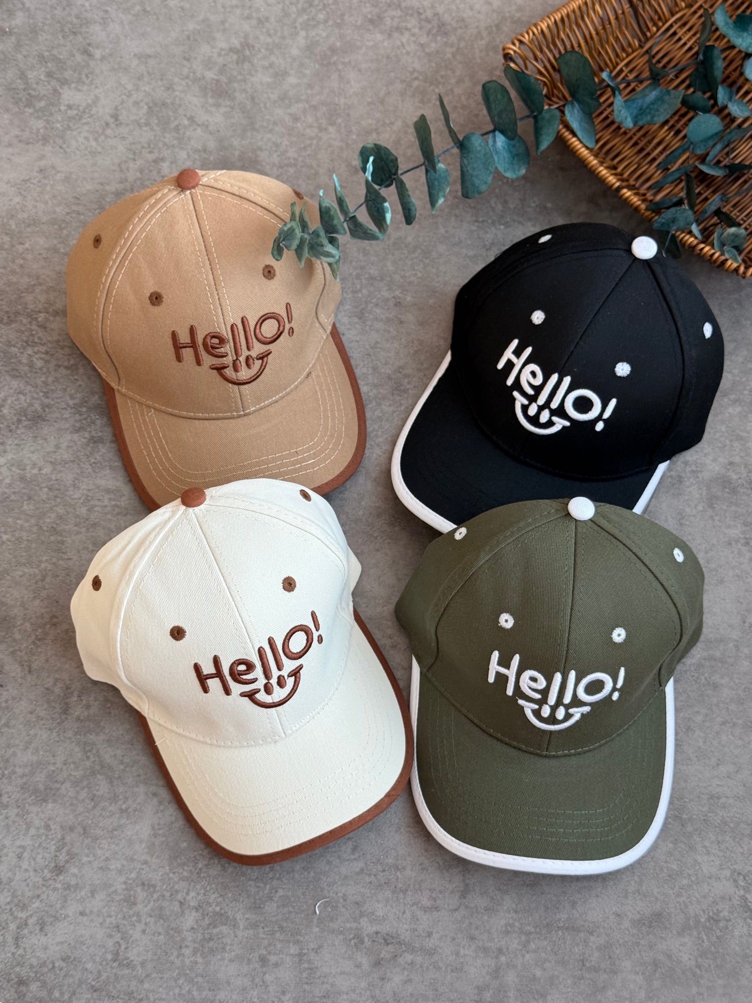 Hello caps