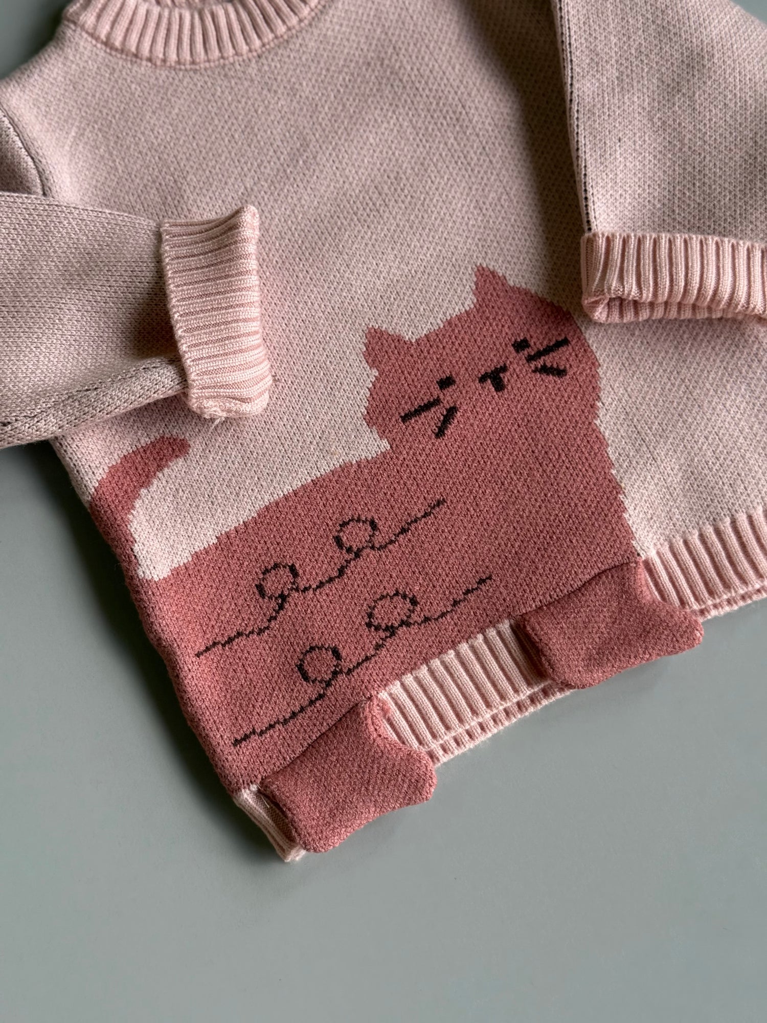 kitty thick pullover