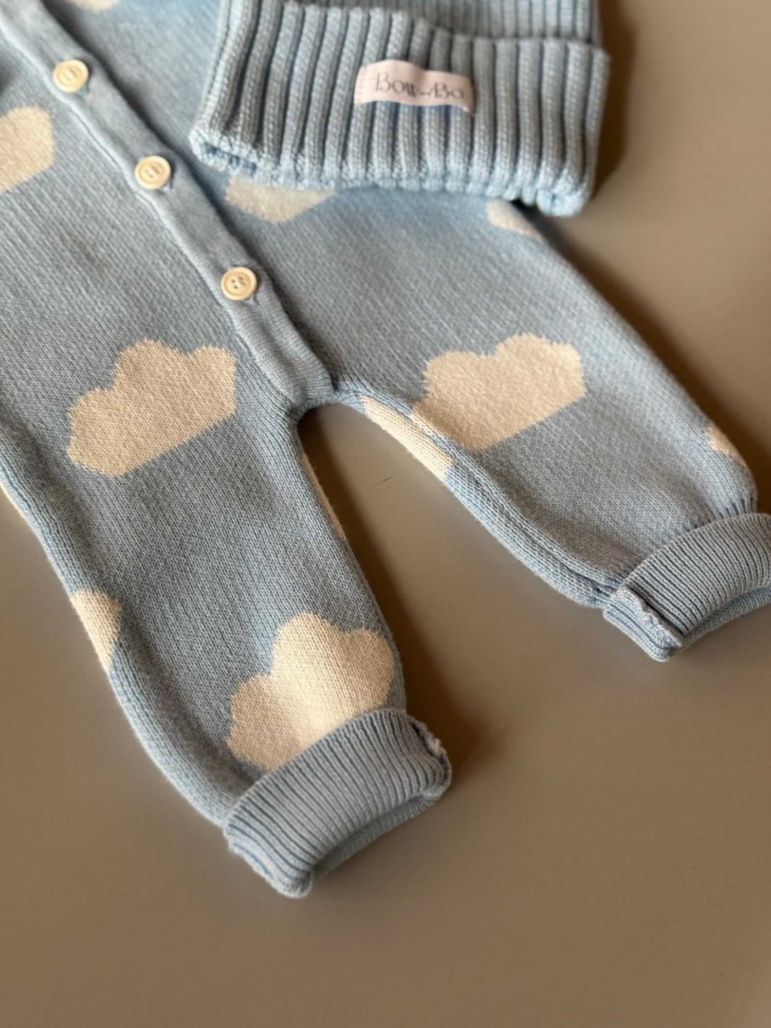 Clouds overall with hat