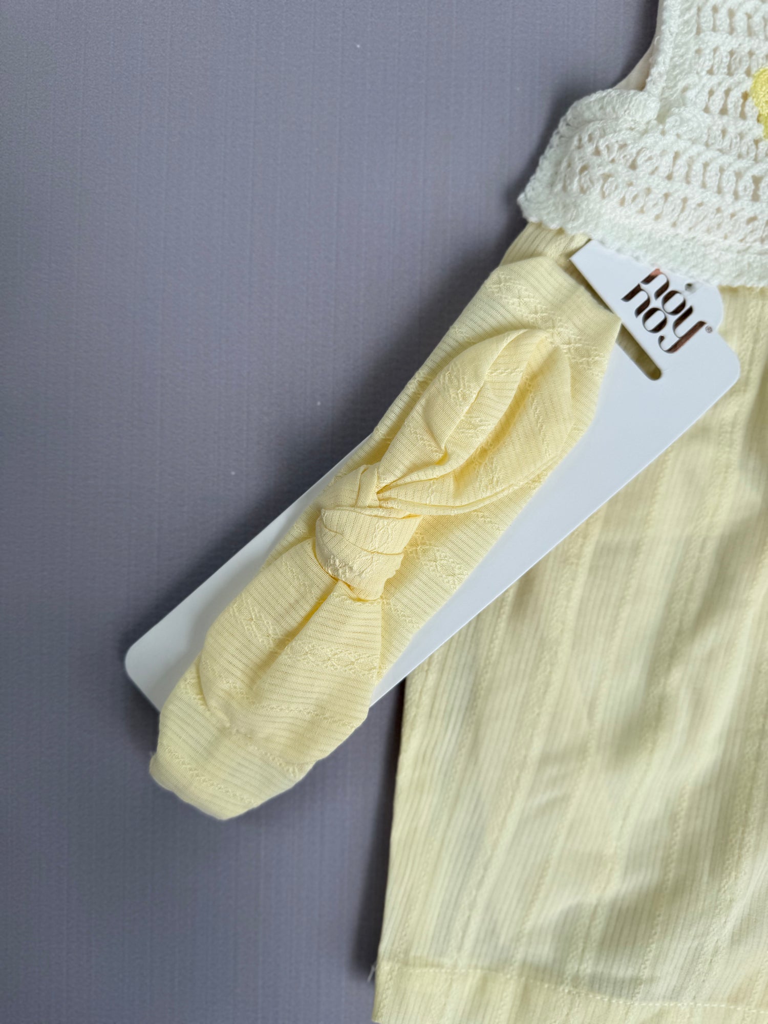 Lemon Crochet jumpsuit