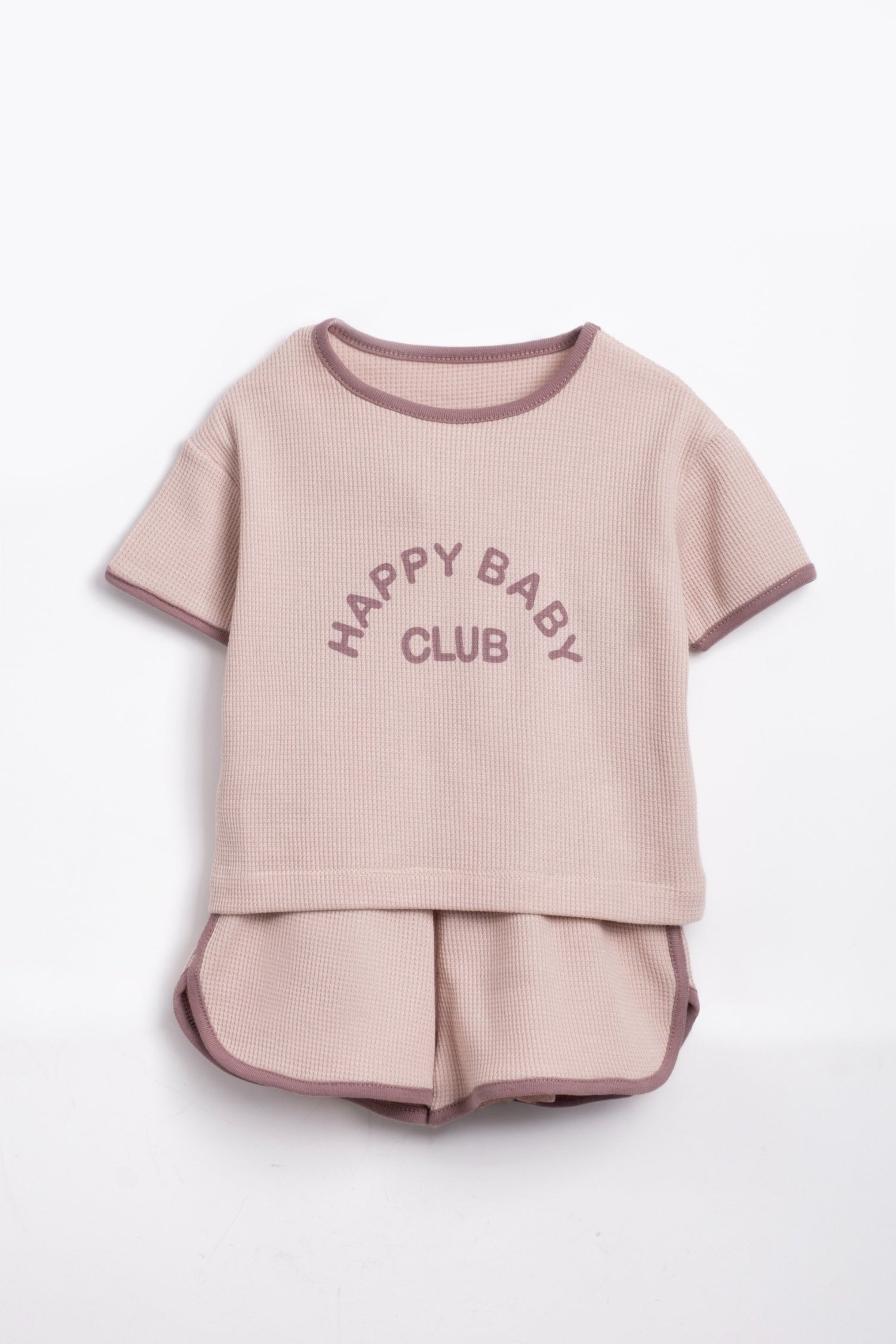 Happy baby waffle set/rose