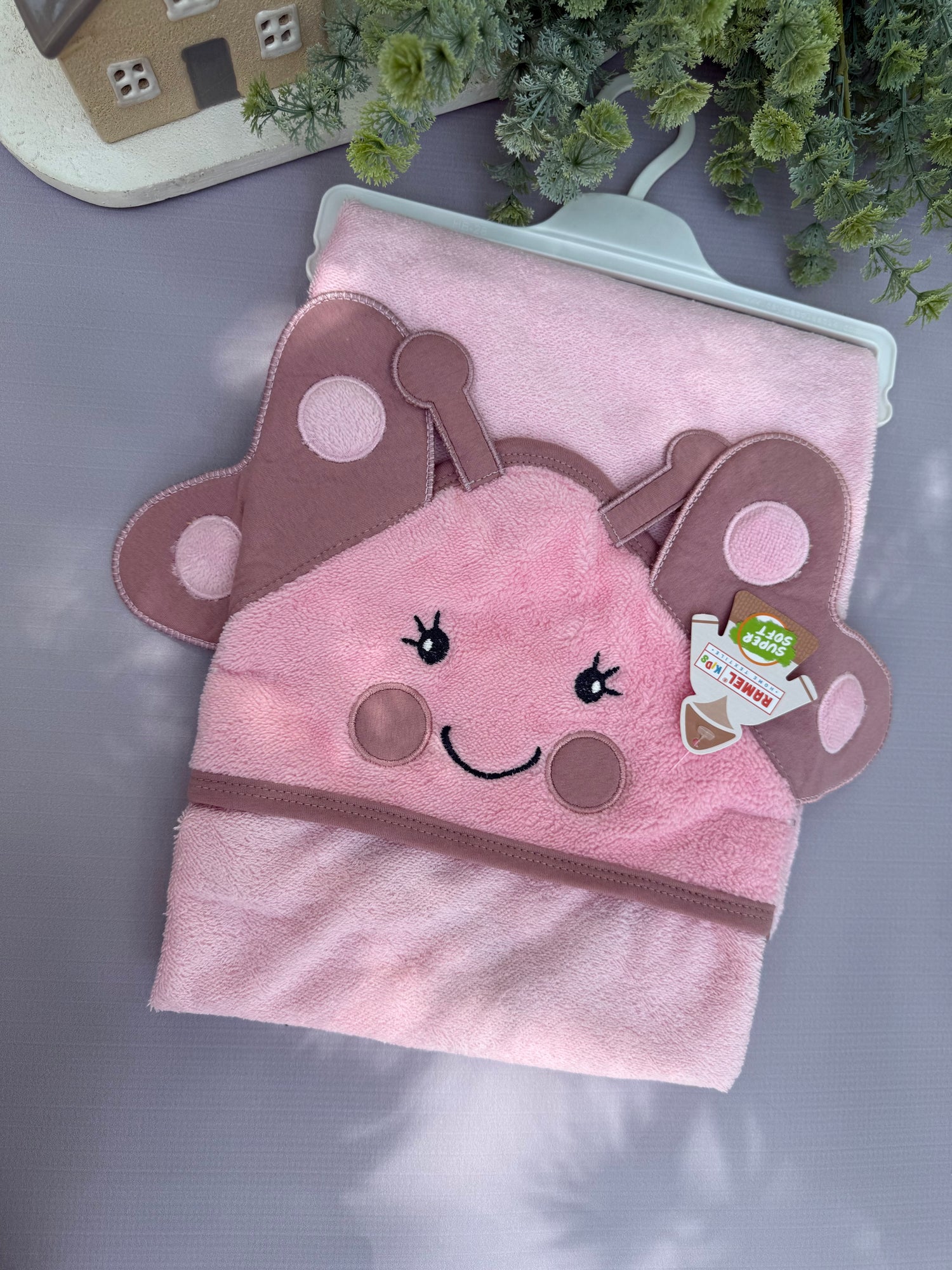 Butterfly bath towel