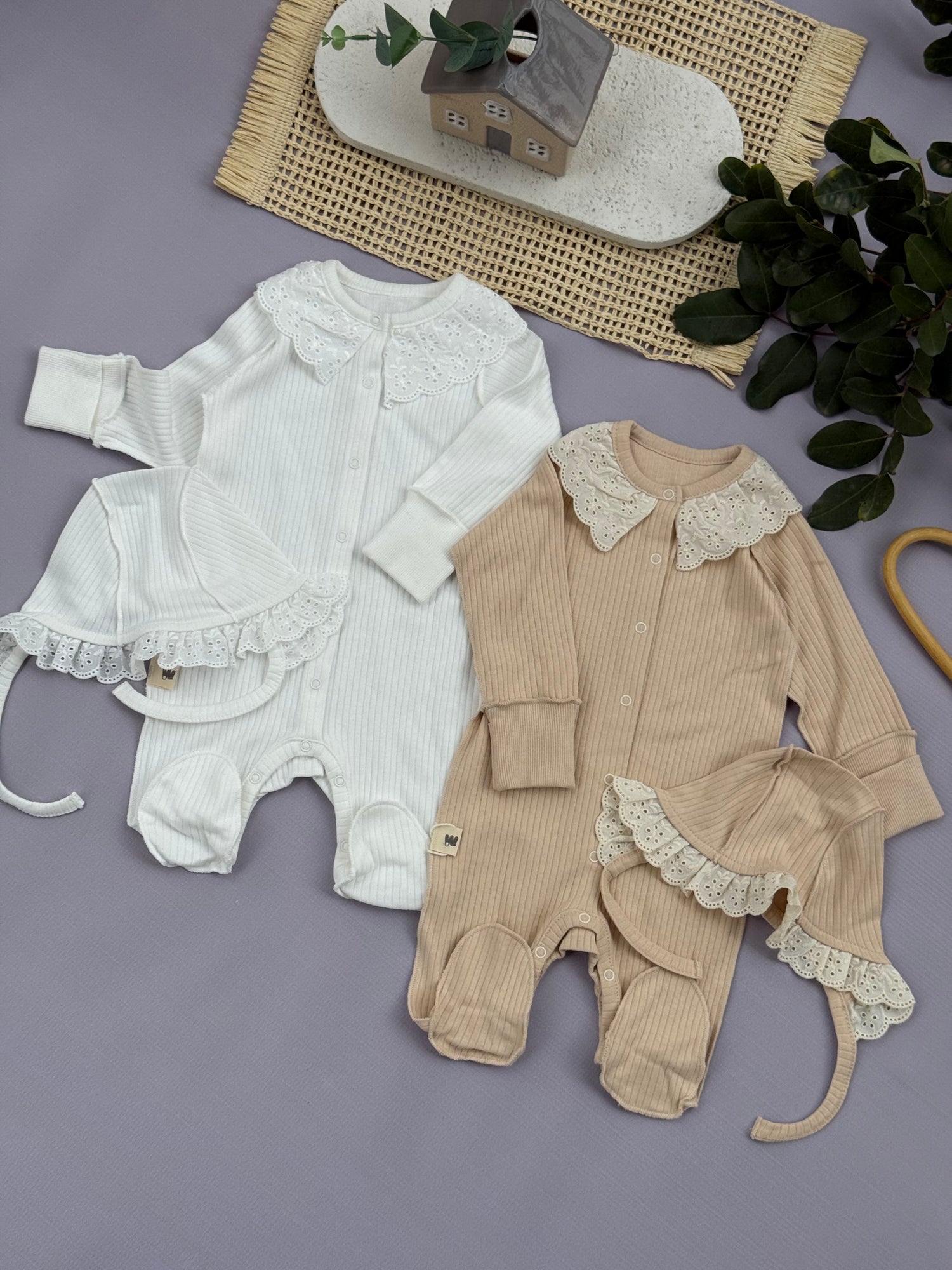 Classic lace overalls
