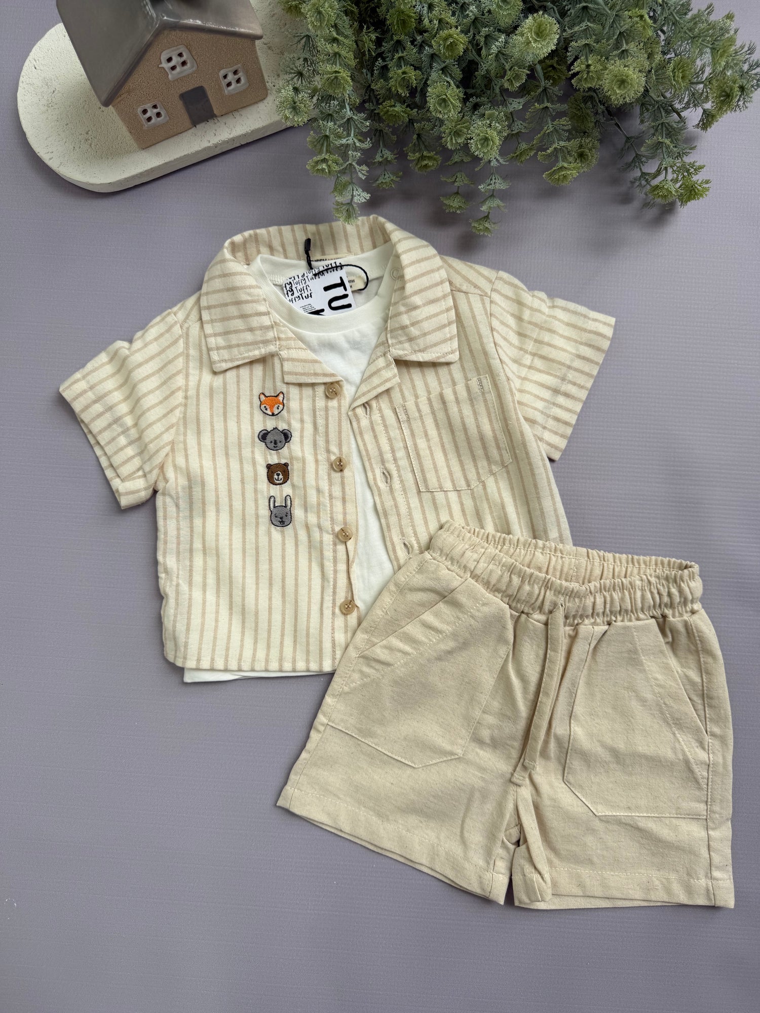 Earth-tone explorer set