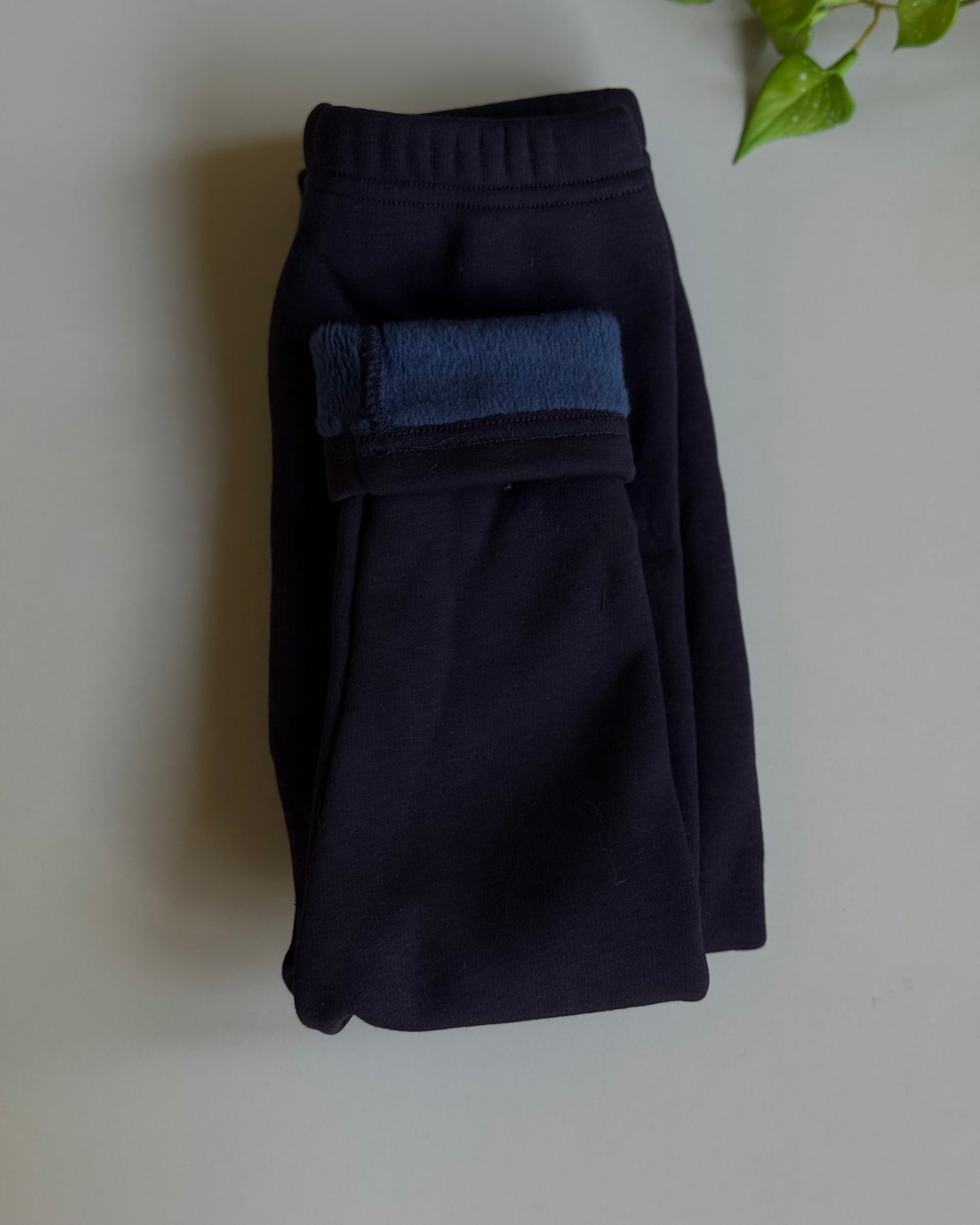 fleeced unisex leggings