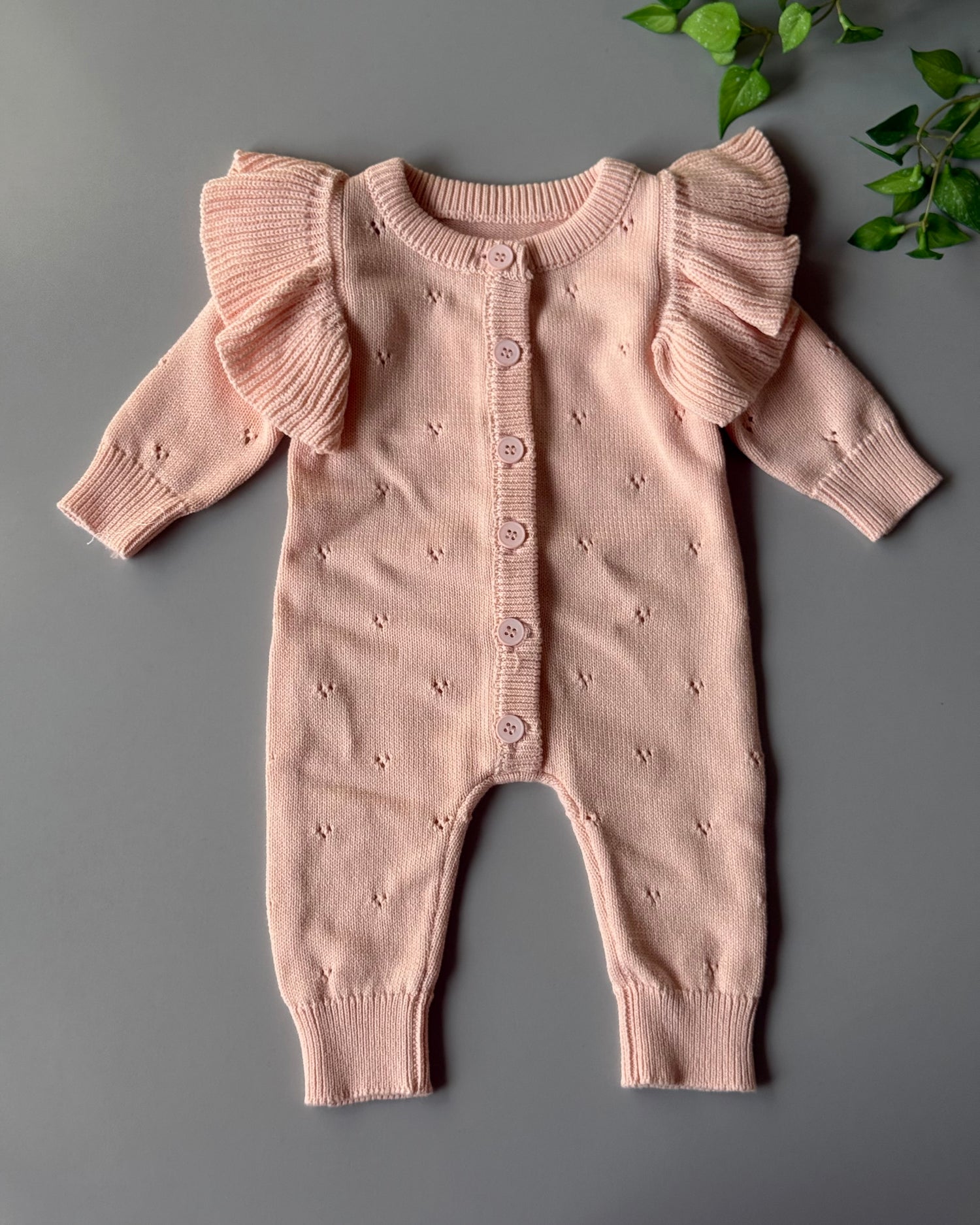 ruffles pinky overall