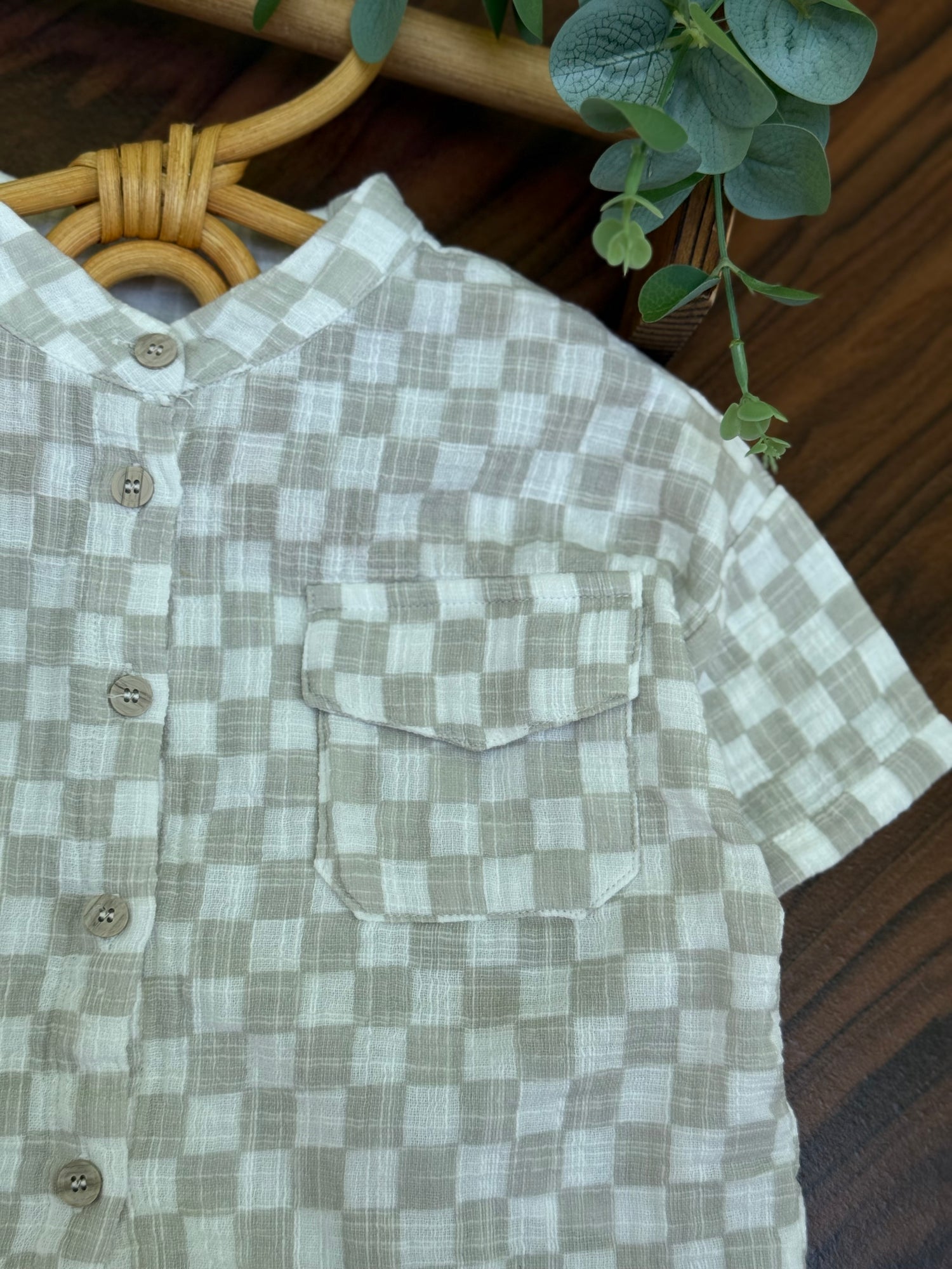 Checkered shirt