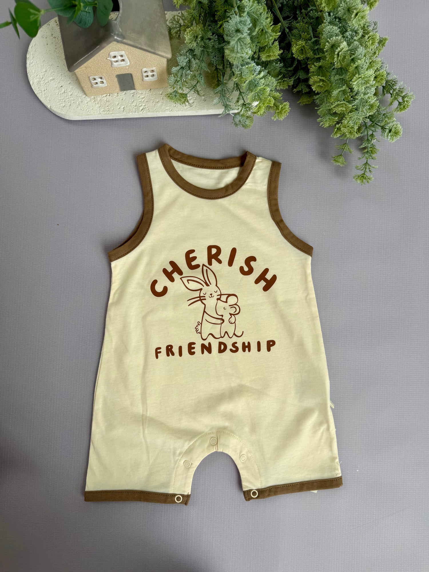 Cherish friendship romper