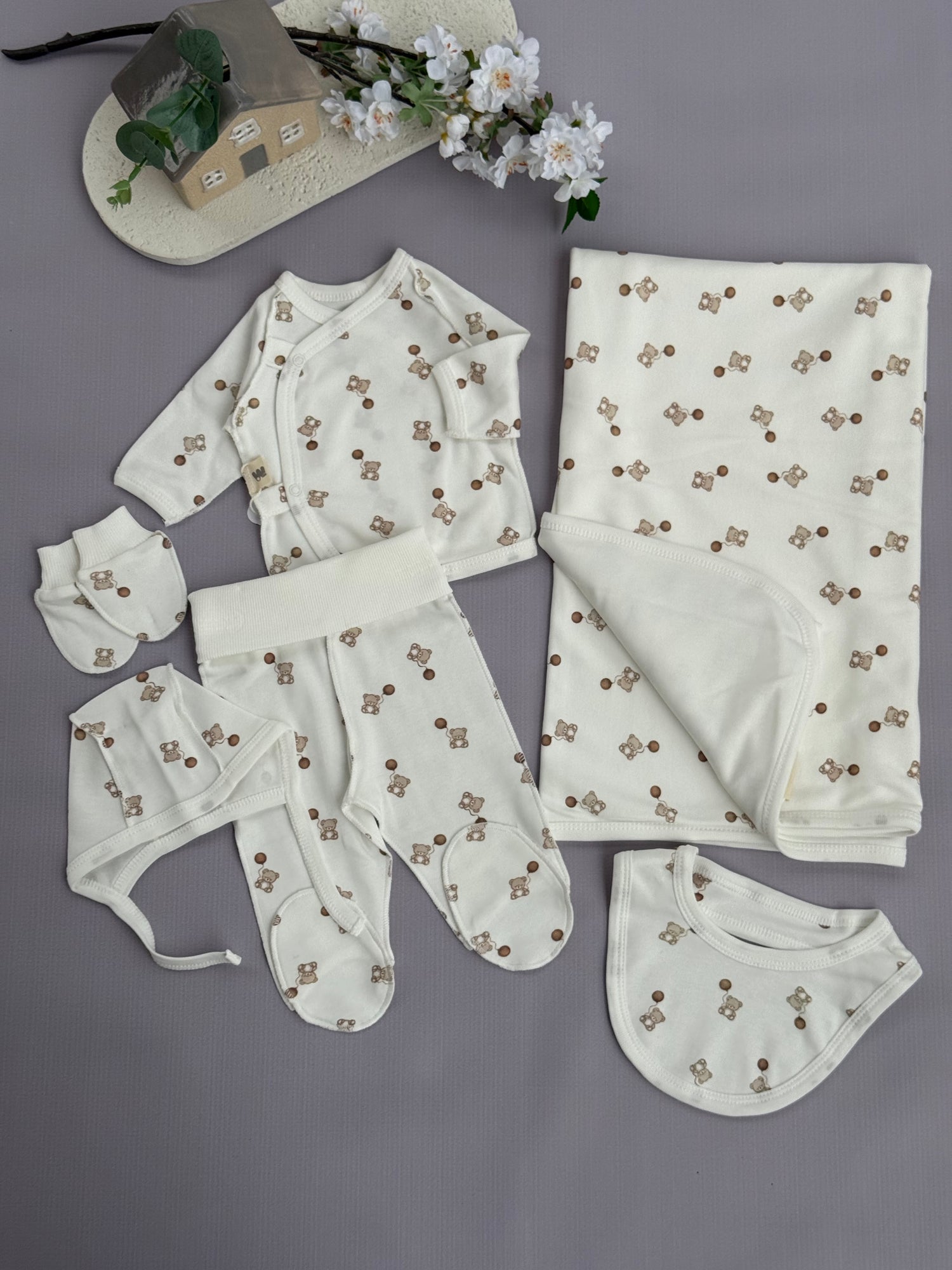 Cute Teddy hospital set