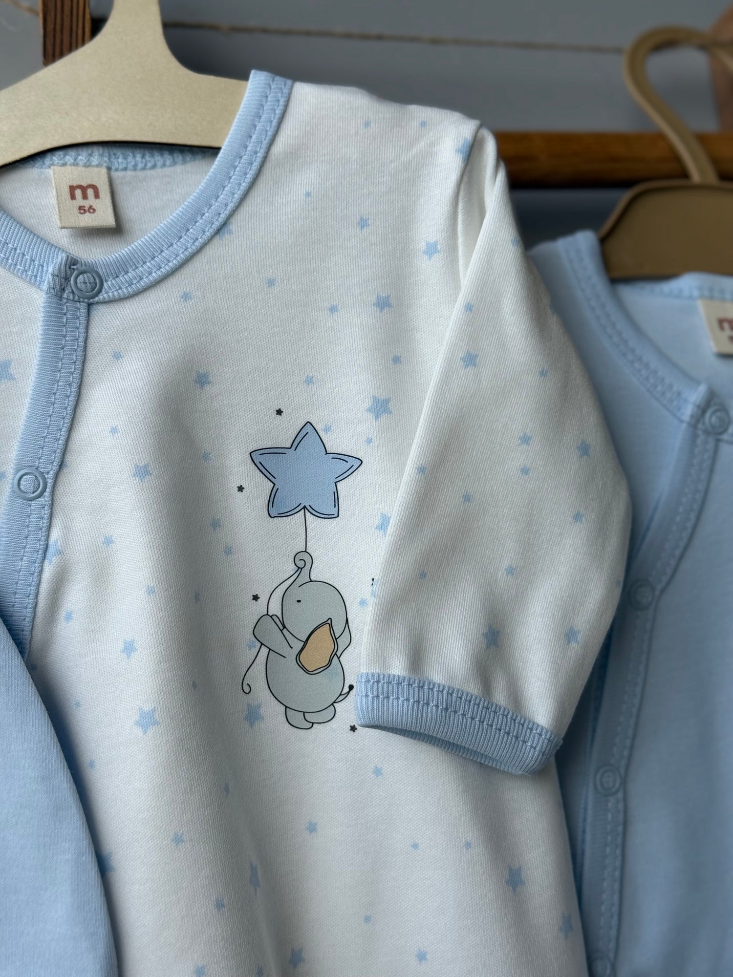 Elephant’s night overall/blue