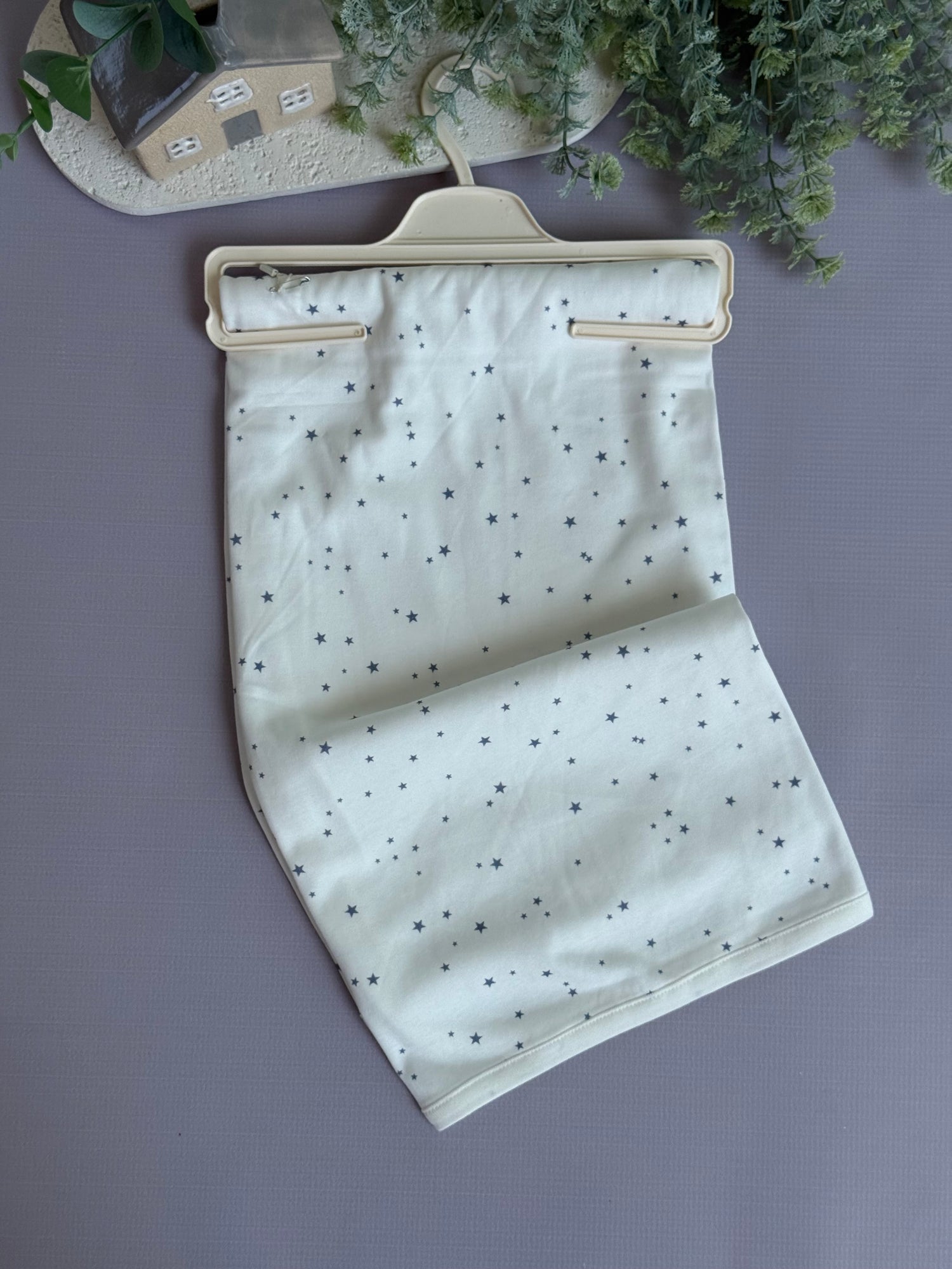 Navy stars blanket