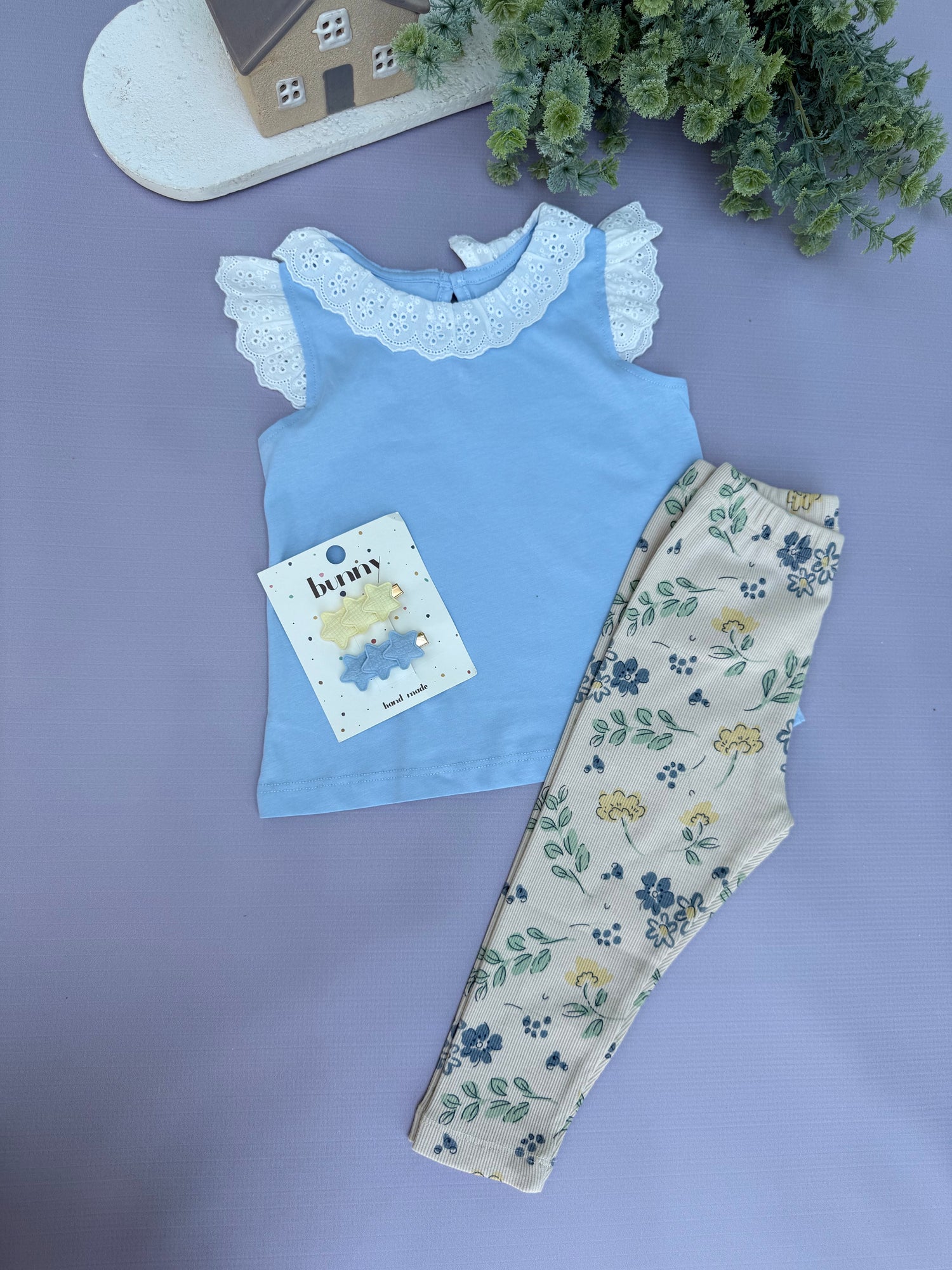 Blue bloom set