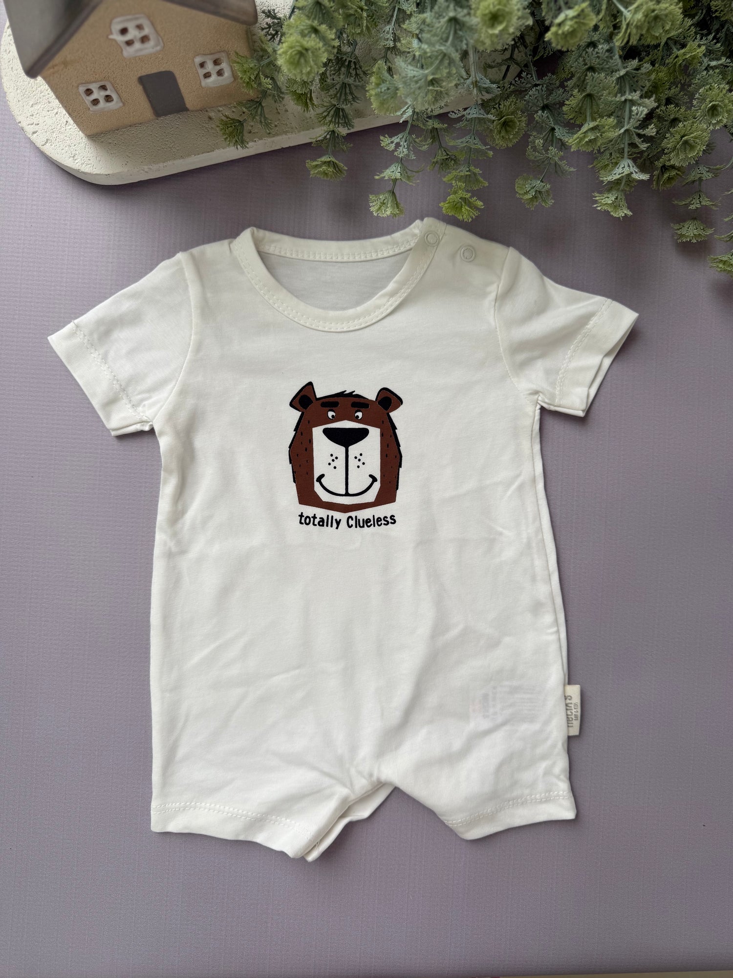 Clueless bear romper
