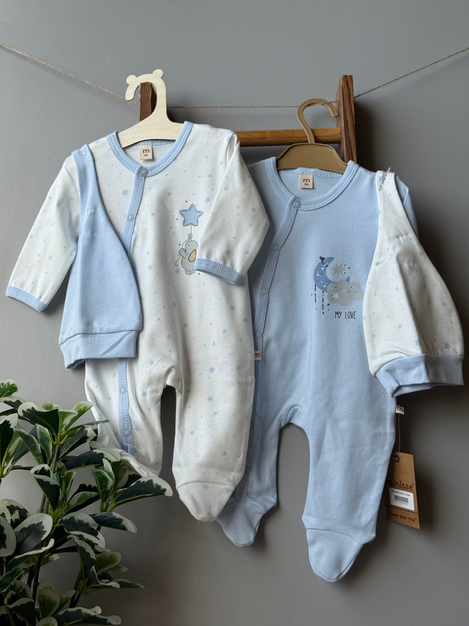 Elephant’s night overall/blue