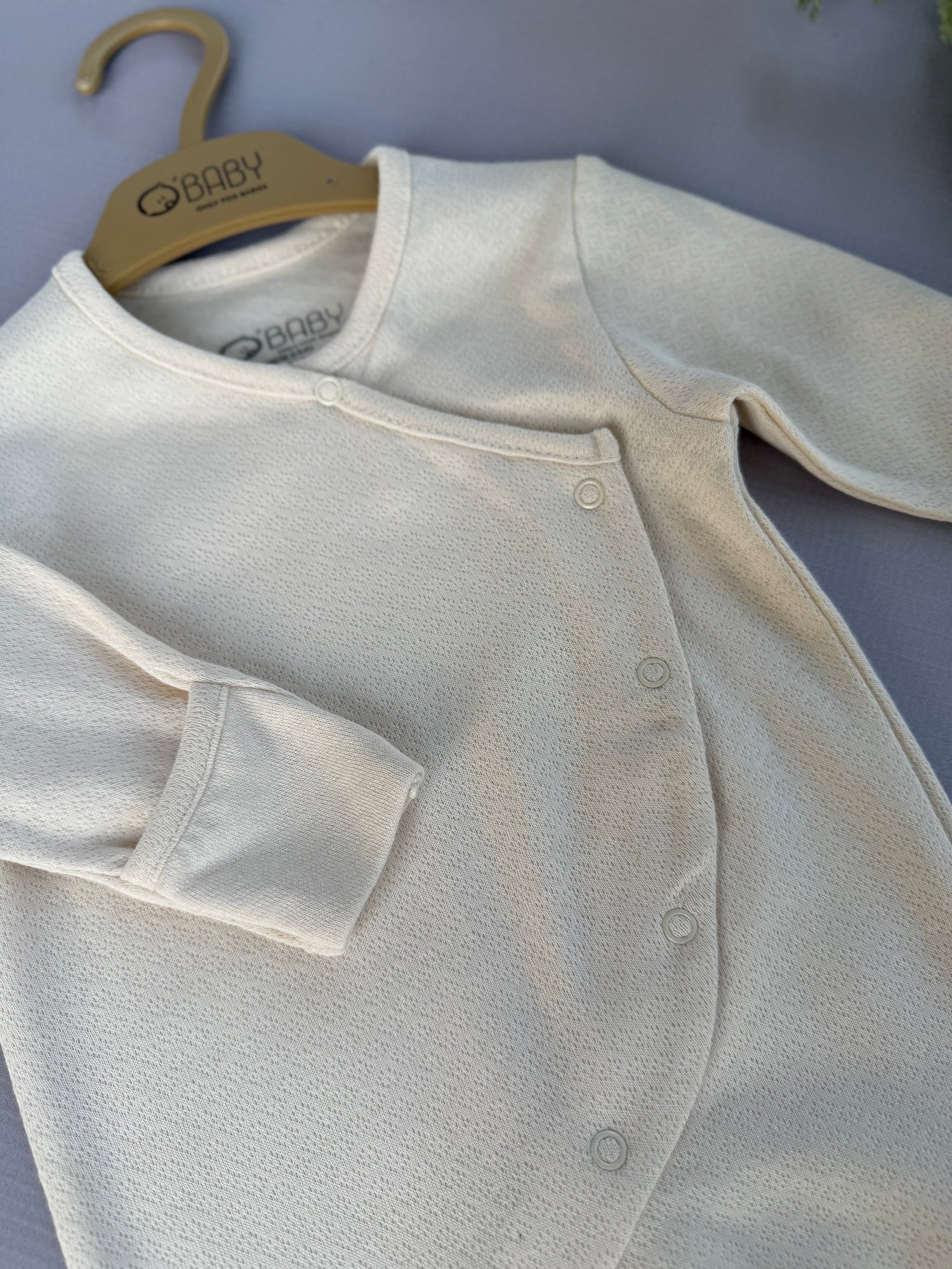 Jacquard overall/ cream