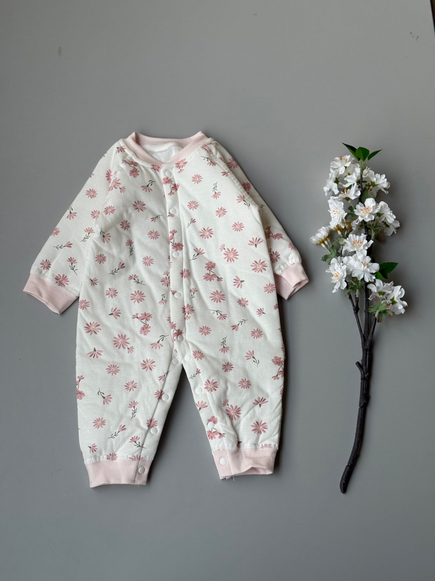 Pinks flowers thick overall