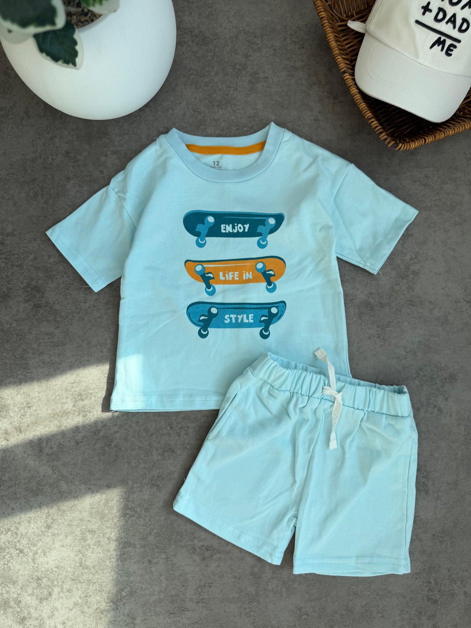 Skateboard set/aqua
