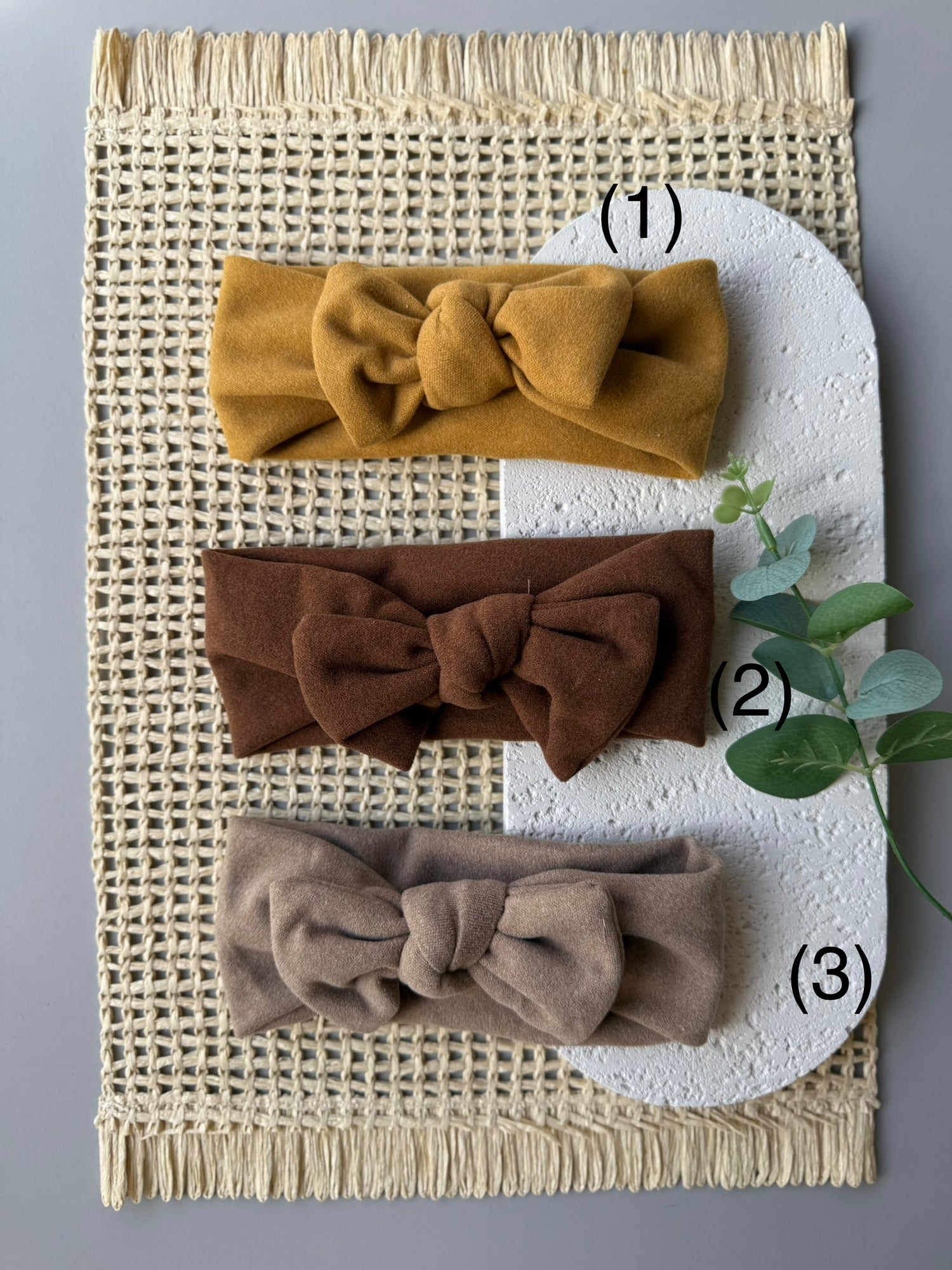 Earth colors big bow