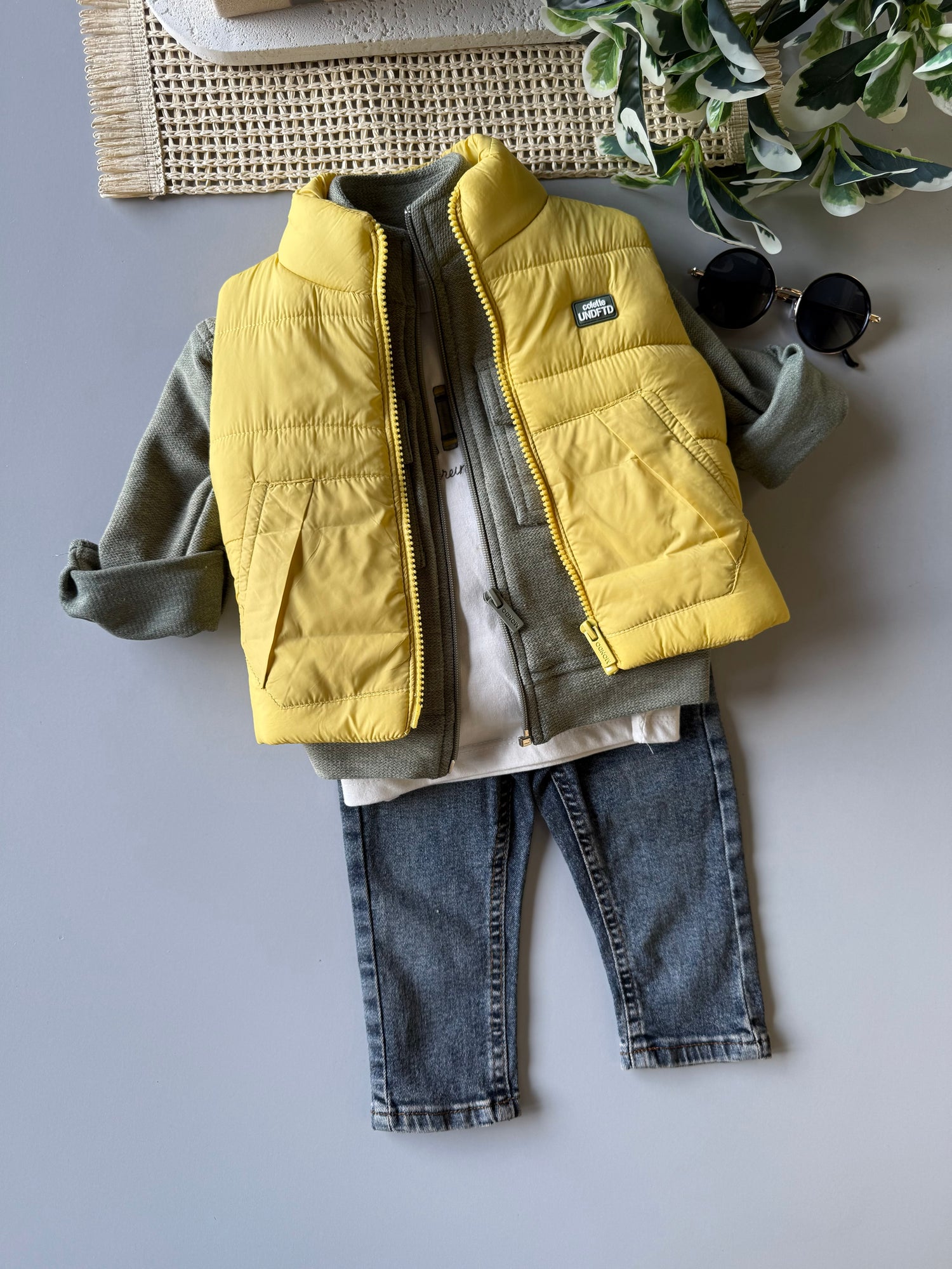Sunburst puffer set