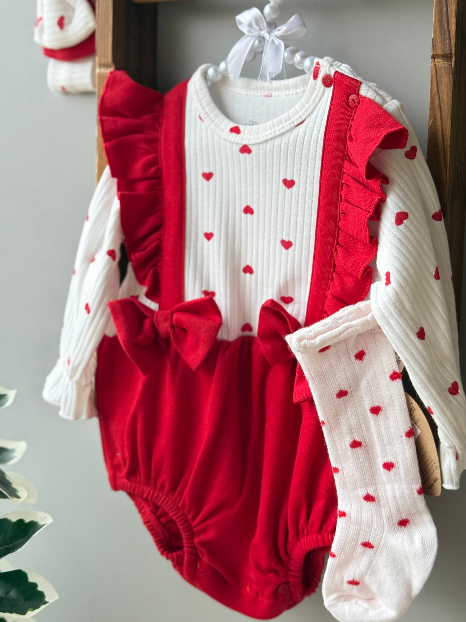 Valentine’s romper