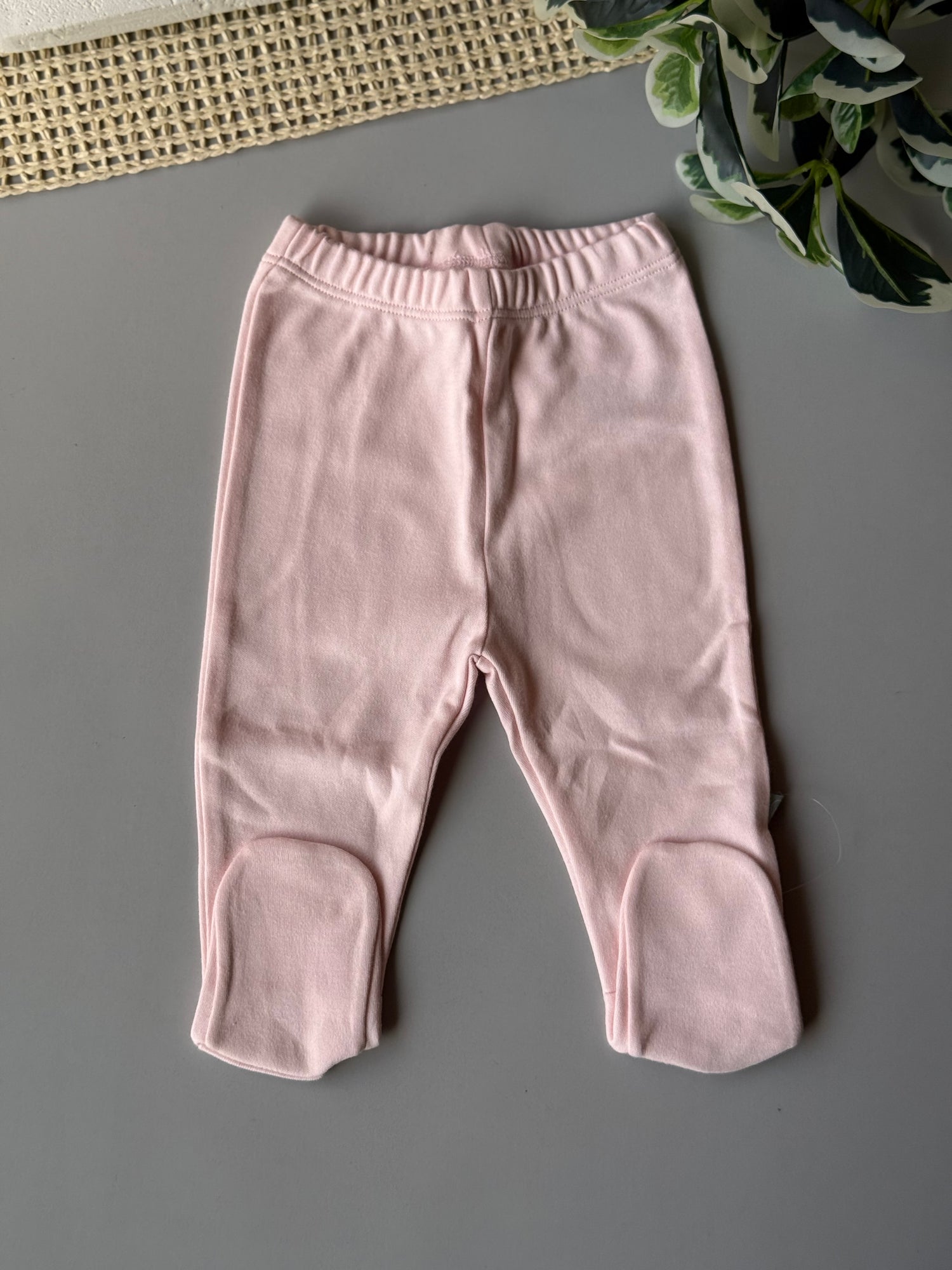 High waist baby pants/pink