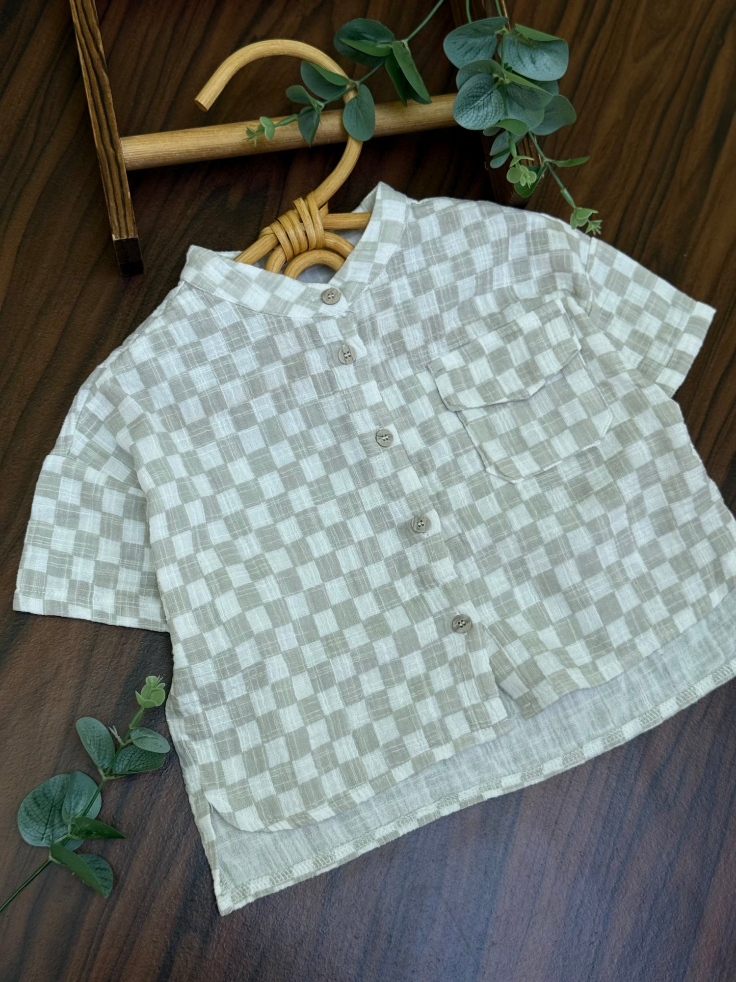 Checkered shirt