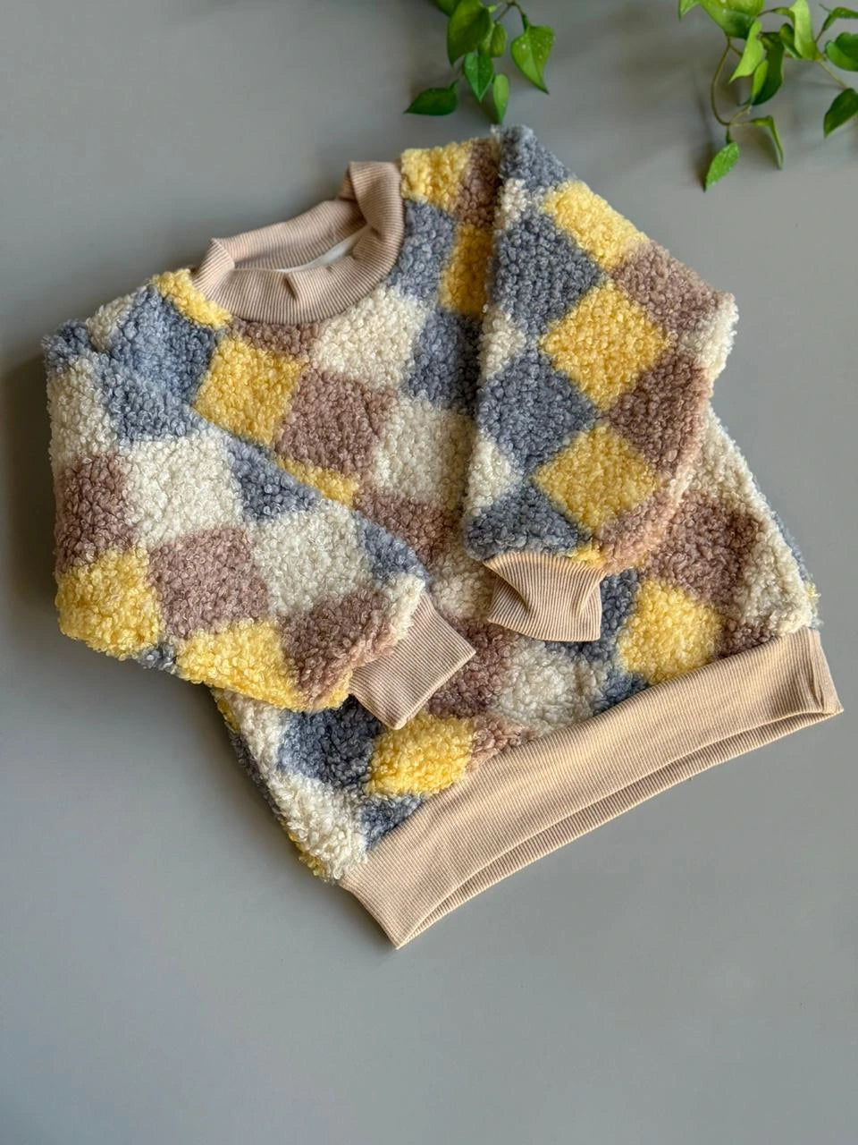 Sherpa rhombus sweater