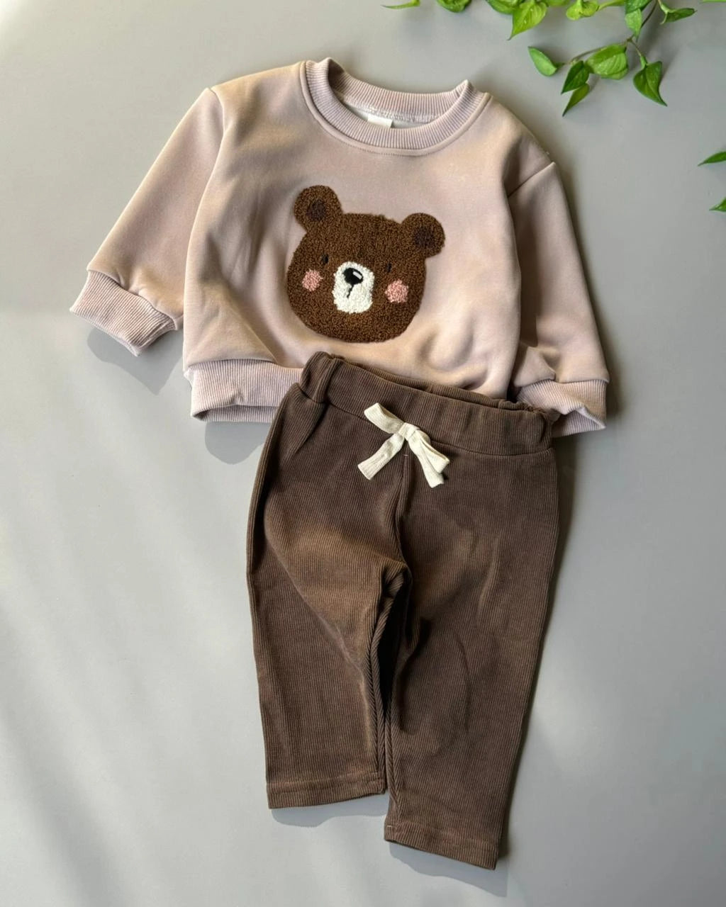 Teddy velvet lining set